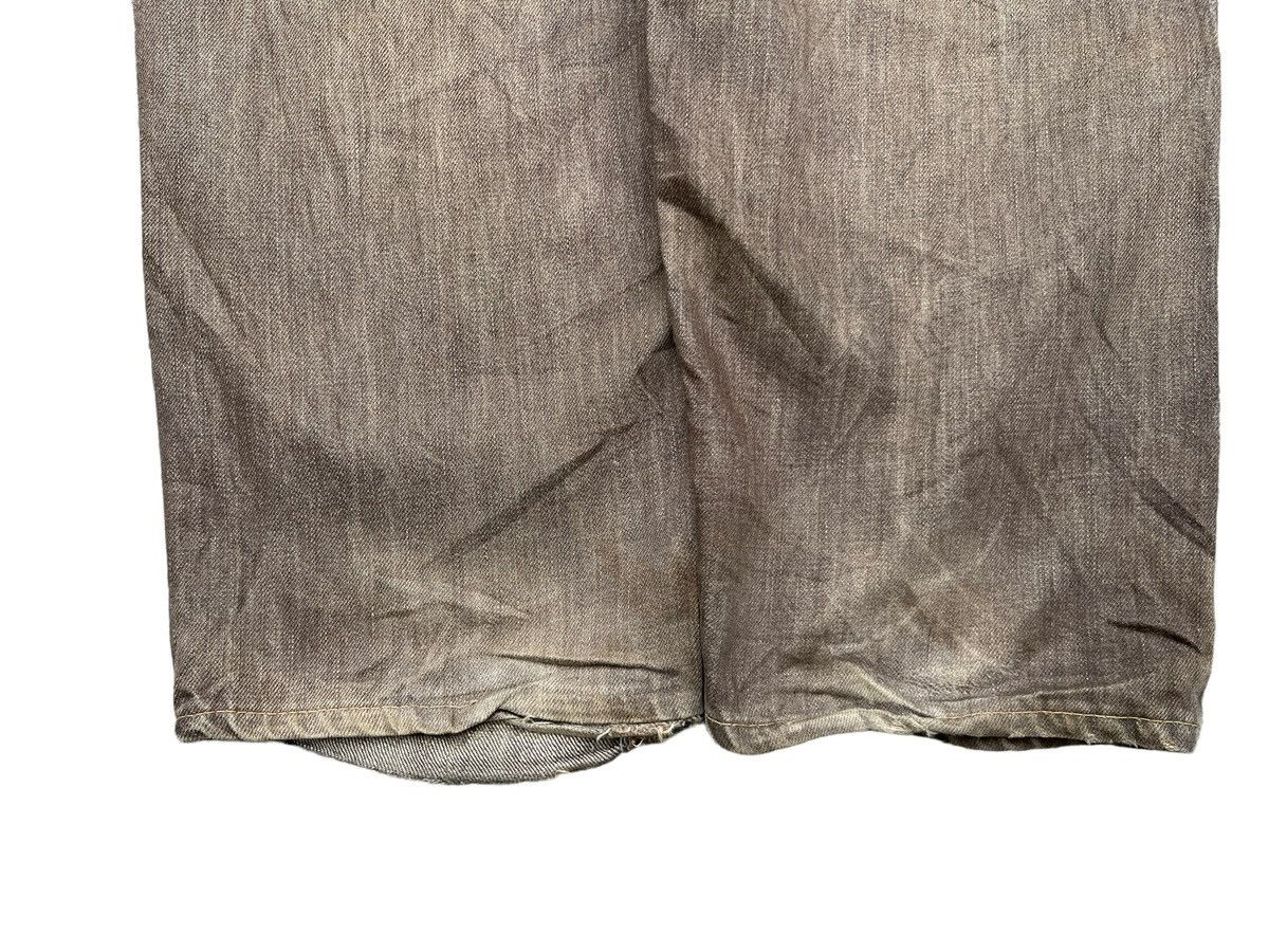 Vintage Scanner Japan Distressed Patchwork Brown Pants 33x30