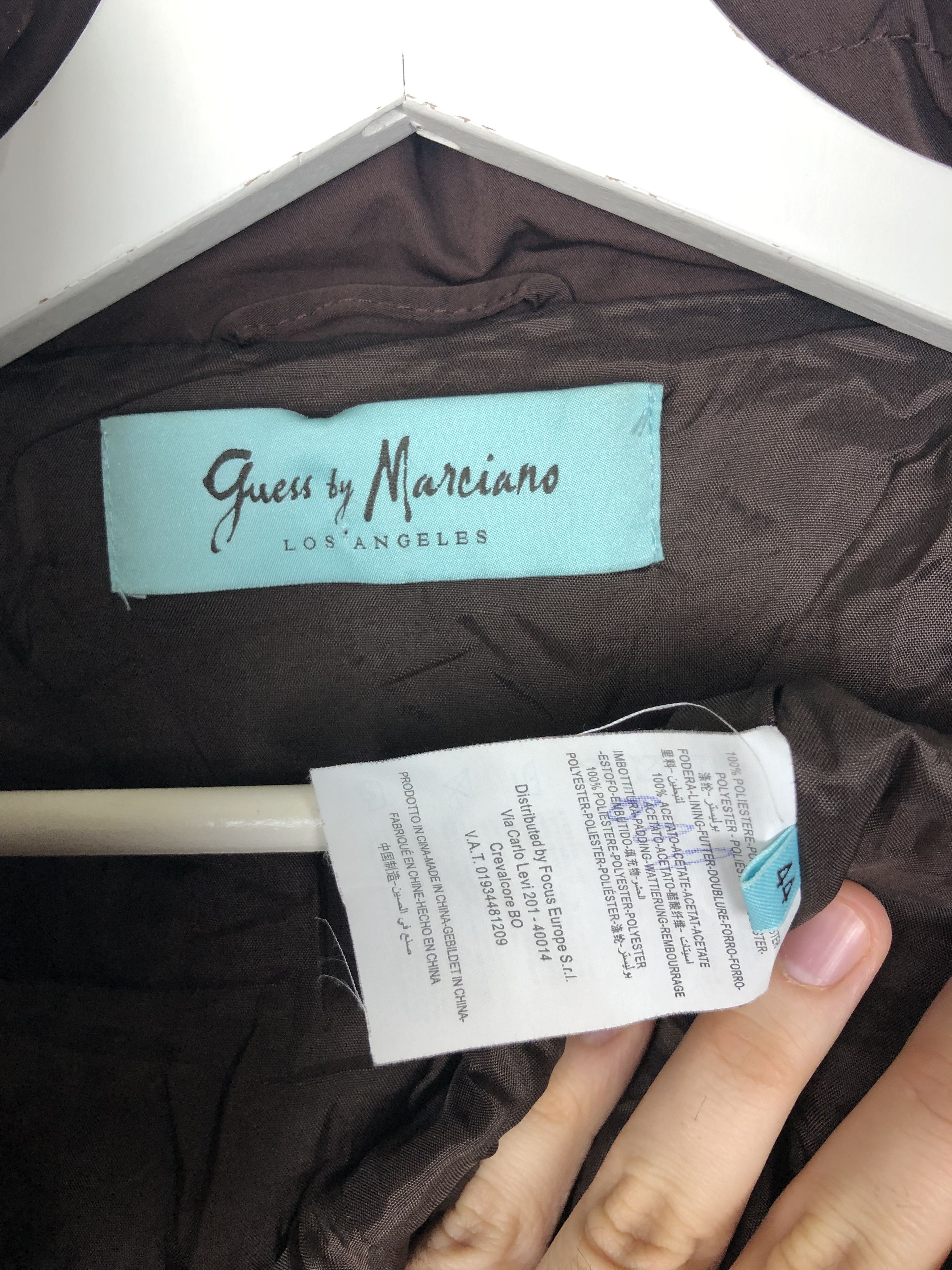 Georges Marciano Guess by Marciano Puffer Jacket Brown size 44 Size L / US 10 / IT 46 - 8 Thumbnail