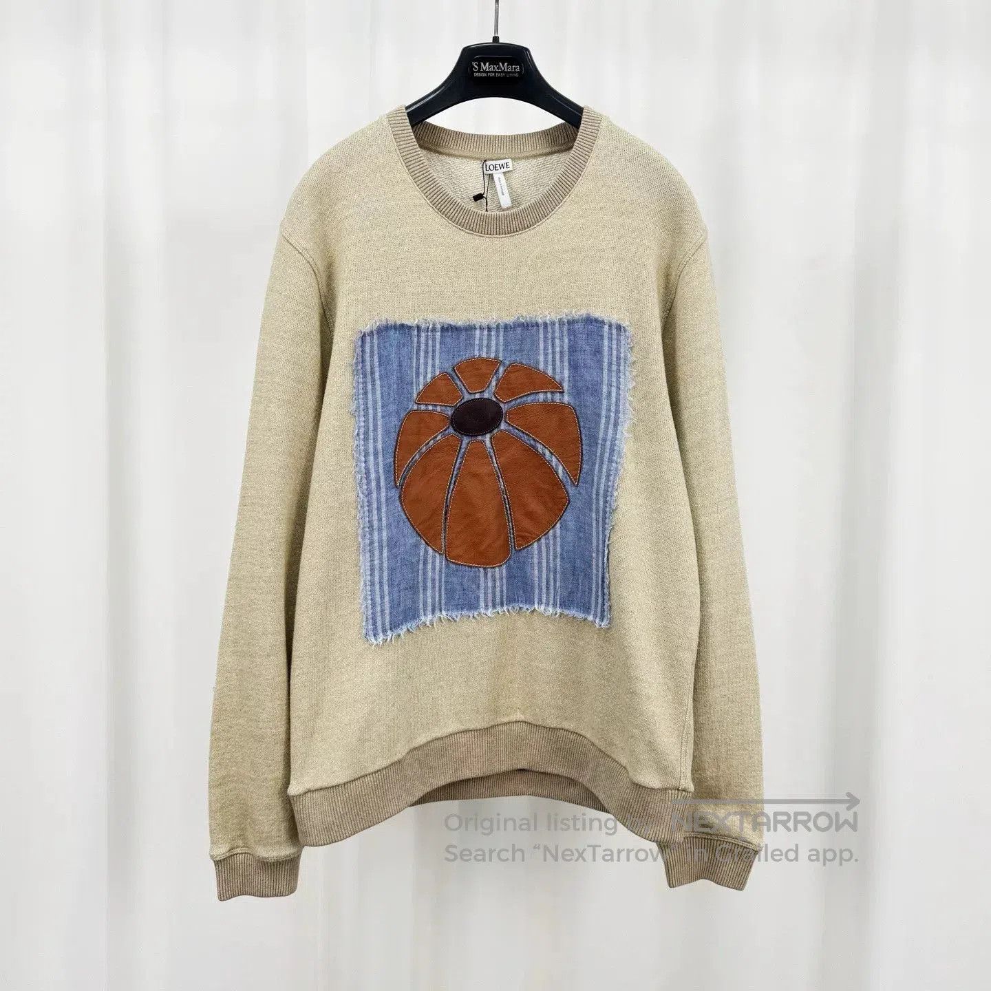 Loewe Loewe Leather Patchwork Sweatshirt. Size US M / EU 48-50 / 2 - 1 Thumbnail