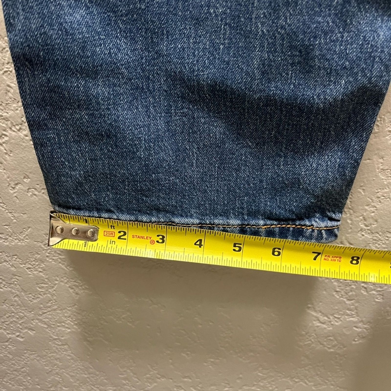 Levi's Levi's 505 Jeans Men W31 L32 Blue Denim Straight Leg Regular Size US 31 - 10 Thumbnail