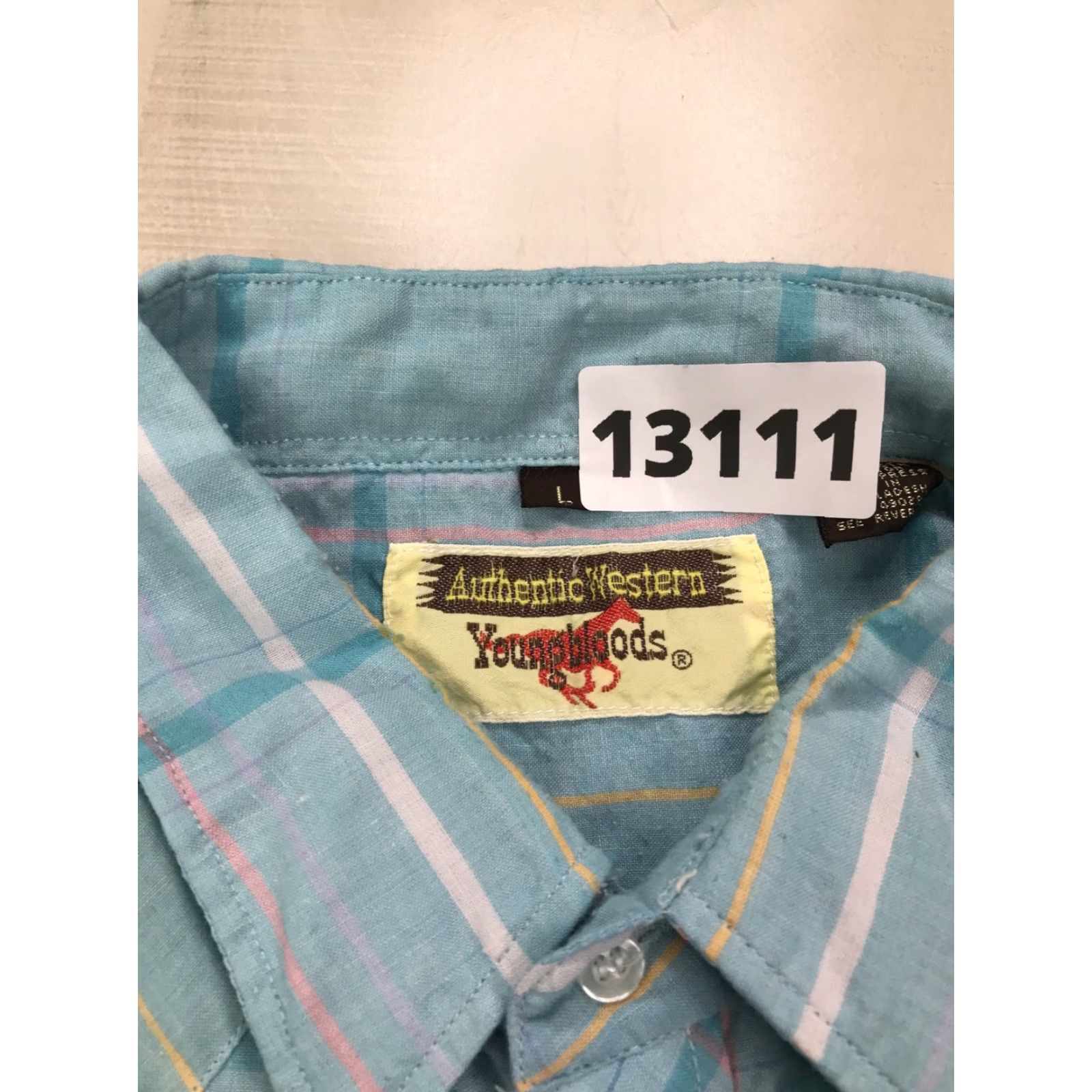 Vintage VINTAGE Youngbloods Pearl Snap Shirt Large Rockabilly Cowboy Western Mens Shirt Size US L / EU 52-54 / 3 - 4 Thumbnail