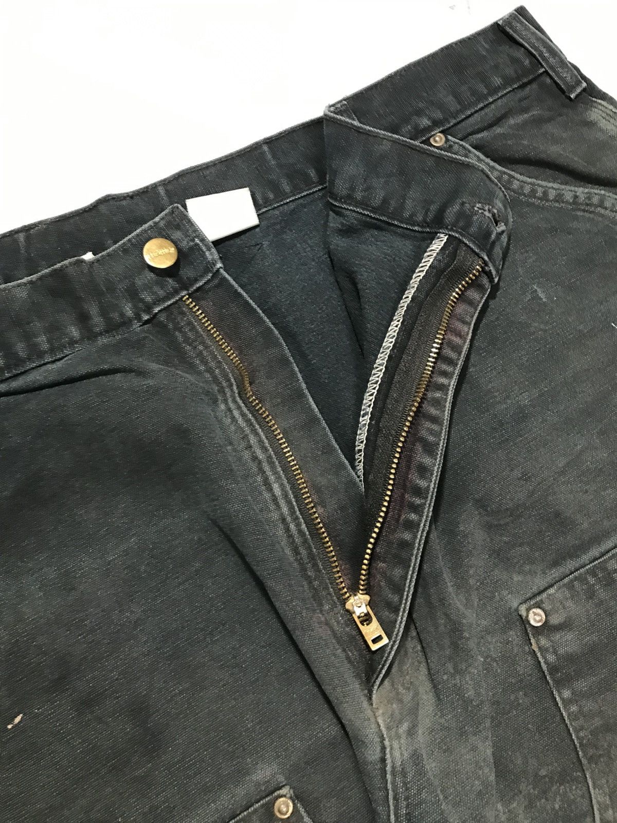 Carhartt Vintage carhartt B01 BLK double knee workwear Size US 40 / EU 56 - 7 Thumbnail