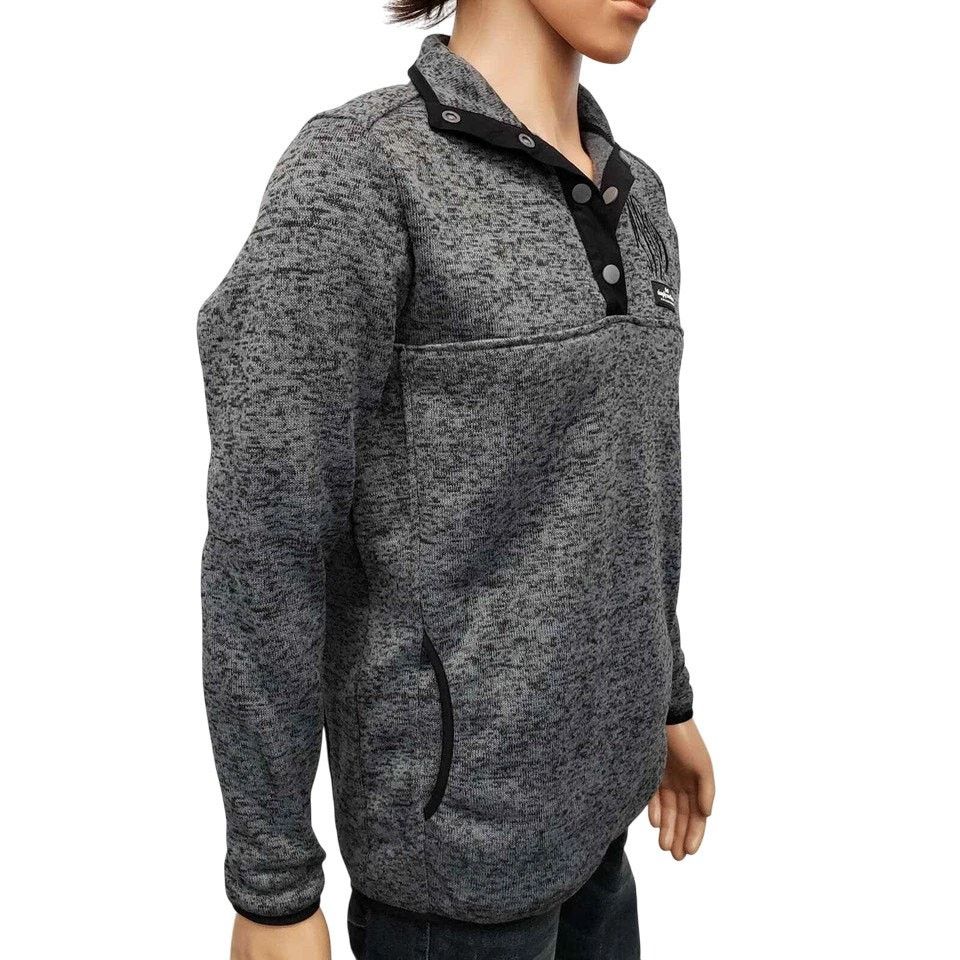 Other Simply Southern Sweater 1/4 Quarter Snap Button Knit Unisex Size US M / EU 48-50 / 2 - 7 Thumbnail