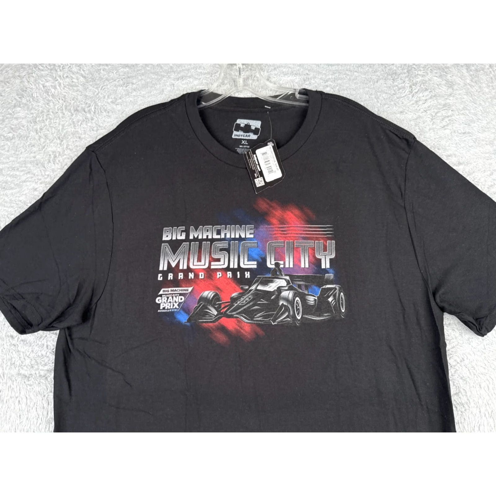 Vintage Legends Global Merchandise 2023 Nashville Grand Prix Shirt Men XL Black Short Sleeve Crew Indycar Size US XL / EU 56 / 4 - 4 Thumbnail