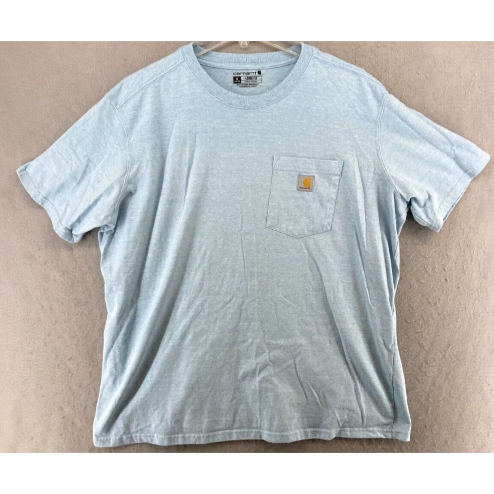 Carhartt Carhartt Womens T-Shirt Blue 1X Loose Fit Work Pocket Shirt Adults 1X Blue Pocket Carhartt Womens TShirt Casual Workwear 1X Blue Pant/Sock not. Size XL / US 12-14 / IT 48-50 - 2 Thumbnail