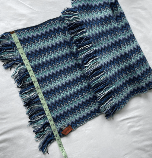 Missoni MISSONI LUXURY ZIG ZAG MULTIE COLORED WOOL SCARF ITALY Size ONE SIZE - 9 Thumbnail