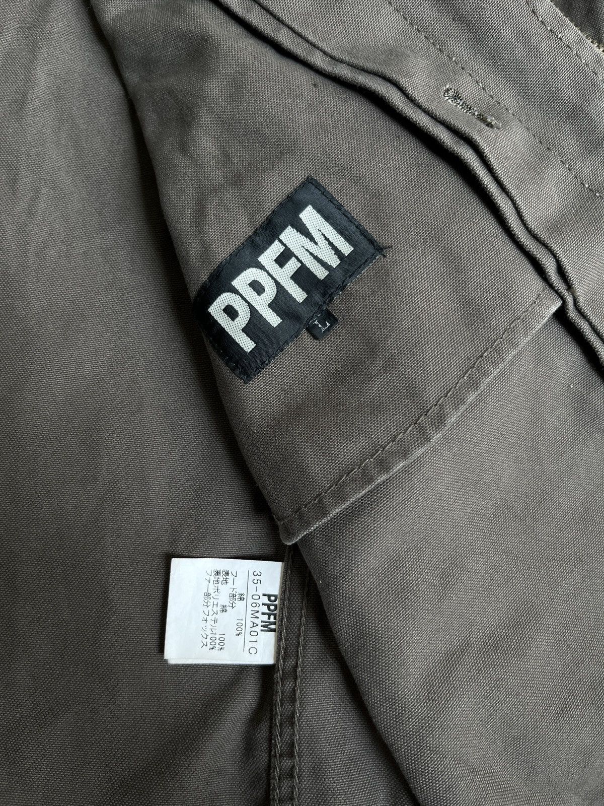 PPFM 2000’s PPFM Waxed Duck Canvas Coat Size US M / EU 48-50 / 2 - 4 Thumbnail