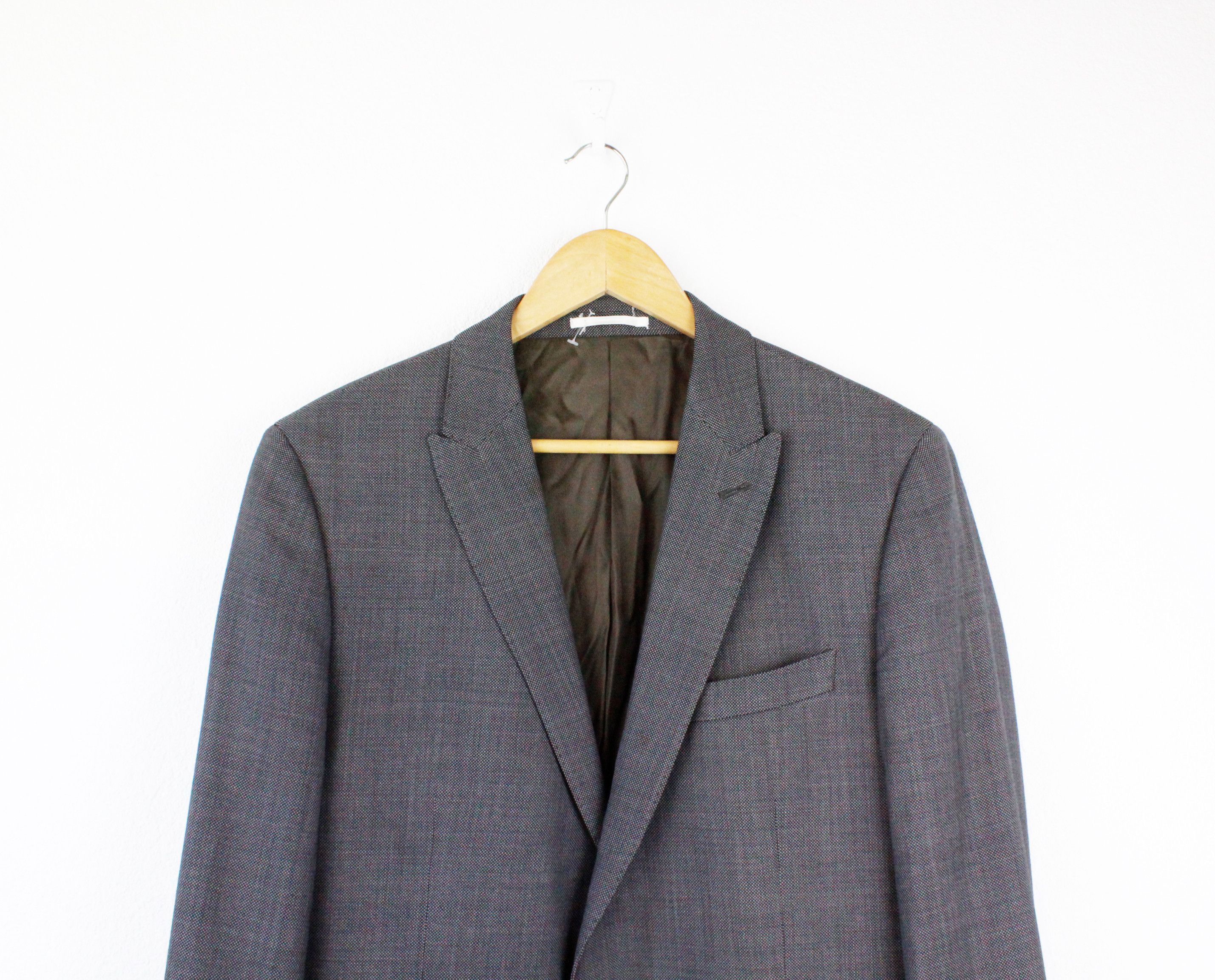 Richard James Richard James Mayfair Double Knit Wool Blazer Jacket Size US M / EU 48-50 / 2 - 2 Thumbnail