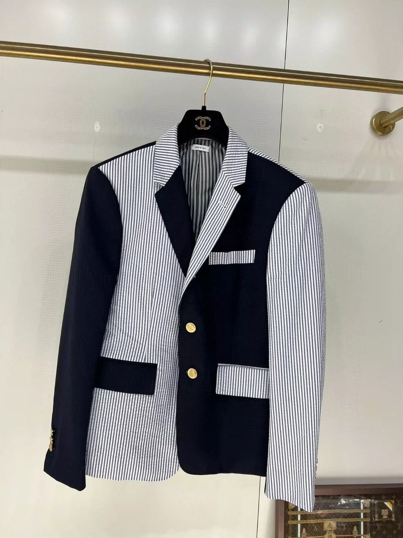Thom Browne Thom Browne Thin striped suit jacket Size 34S - 1 Thumbnail