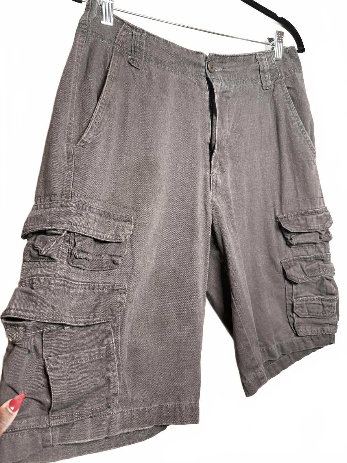 Ocean Pacific Mens Y2K OP Charcol Cargo Shorts Size US 30 / EU 46 - 2 Thumbnail