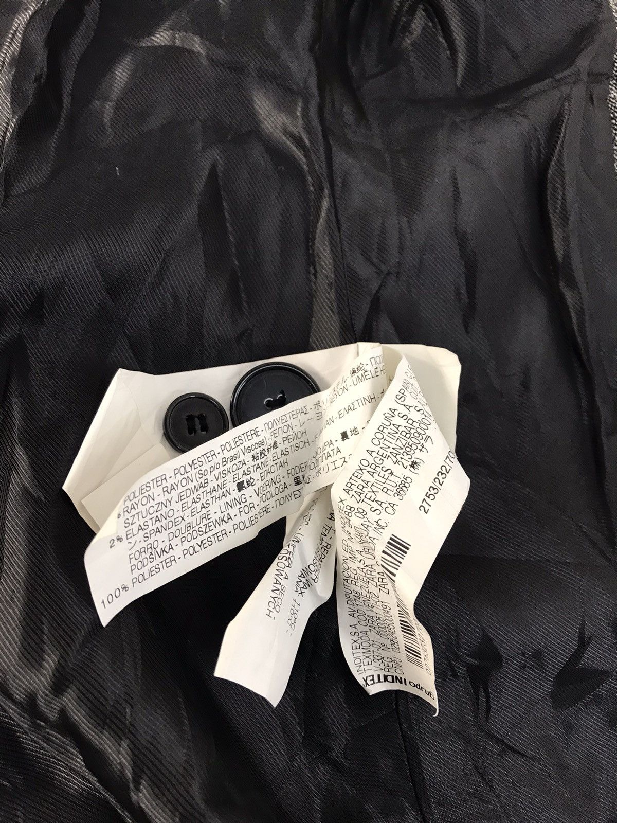 Zara Zara Coat Jacket Full Button Double Pocket Design Size XS / US 0-2 / IT 36-38 - 8 Thumbnail