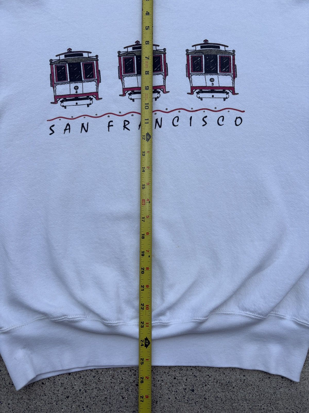 Fruit Of The Loom × Vintage Vintage 90s Fruit Of The Loom San Francisco Sweater Size XL Size US XL / EU 56 / 4 - 7 Thumbnail