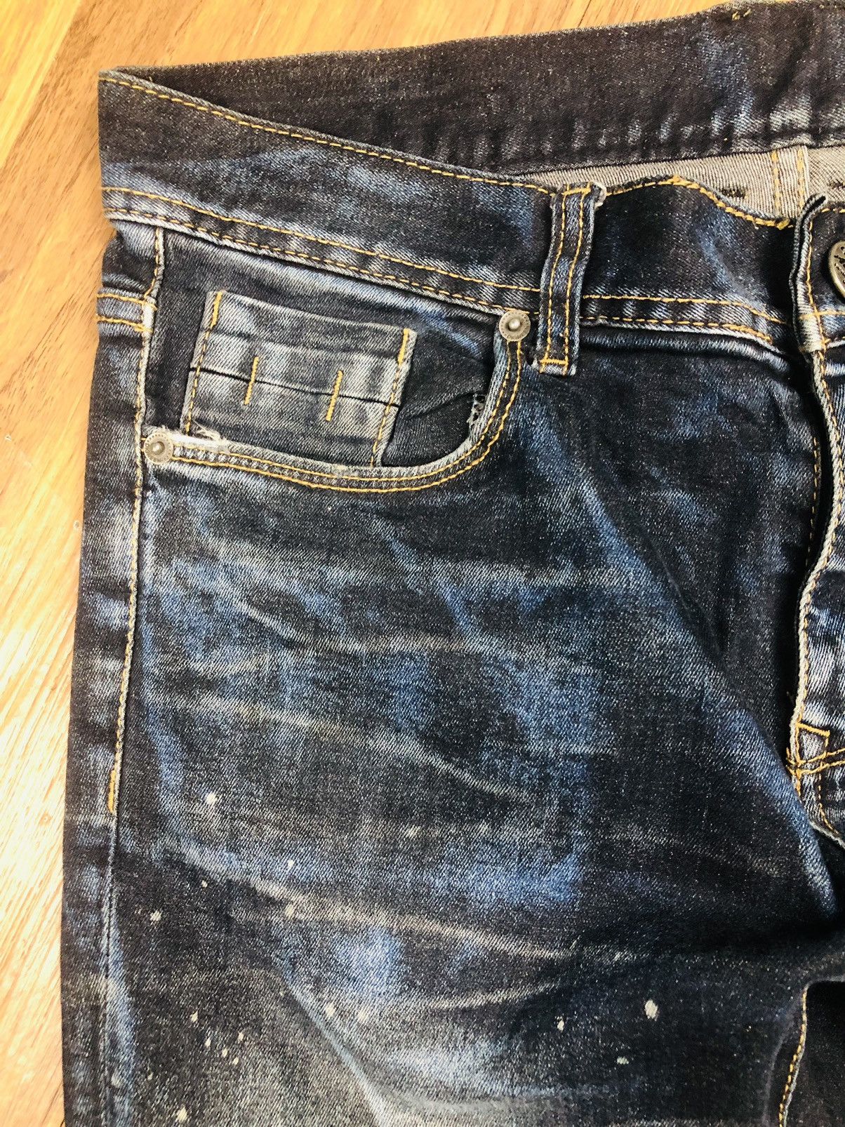 If Six Was Nine DIGREEN Authentic Premium Slim Fit Jeans (40) Size 33" - 6 Thumbnail