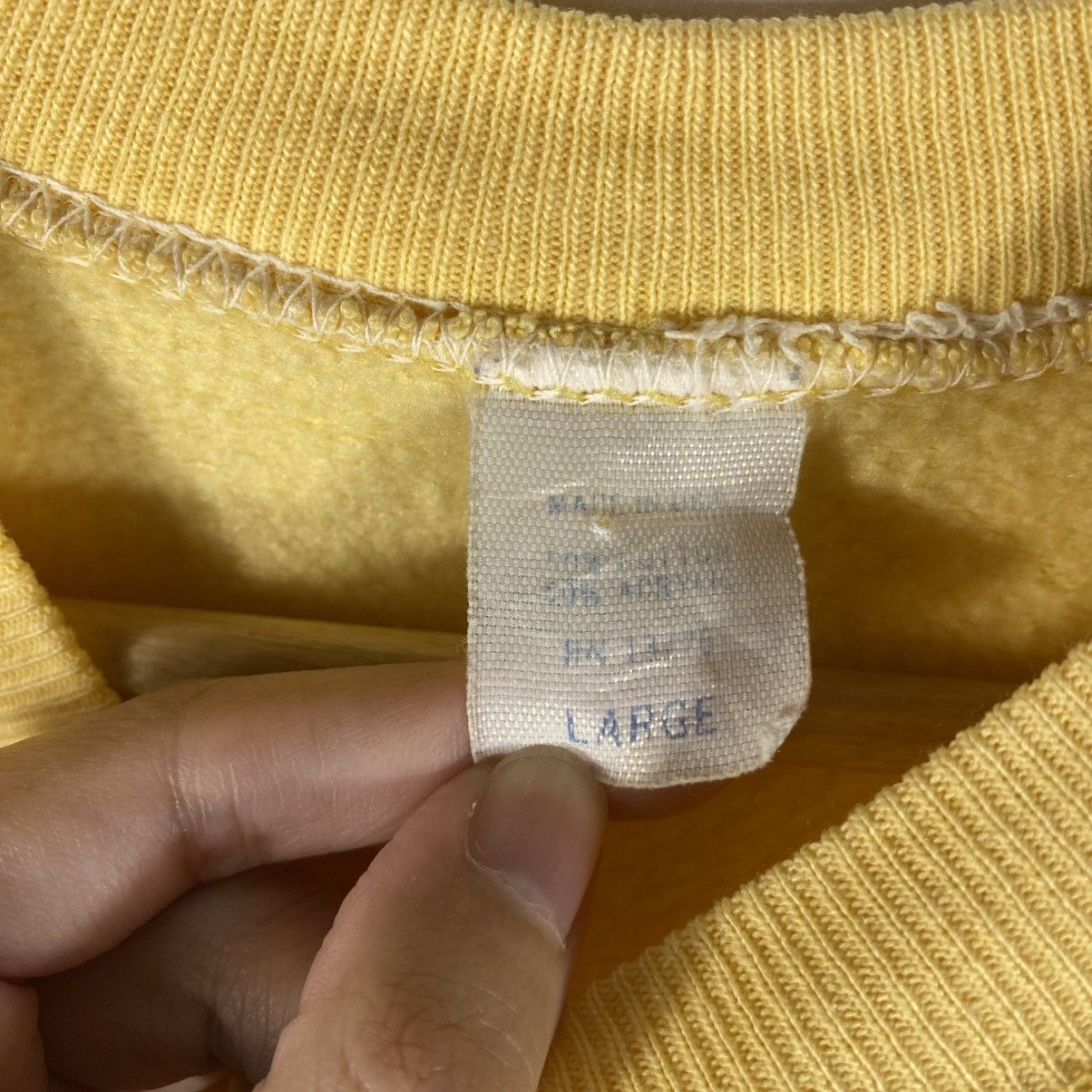 Vintage Vintage 90's AMERICAN HABITAT Goros Graphic Sweatshirt Size US L / EU 52-54 / 3 - 5 Thumbnail