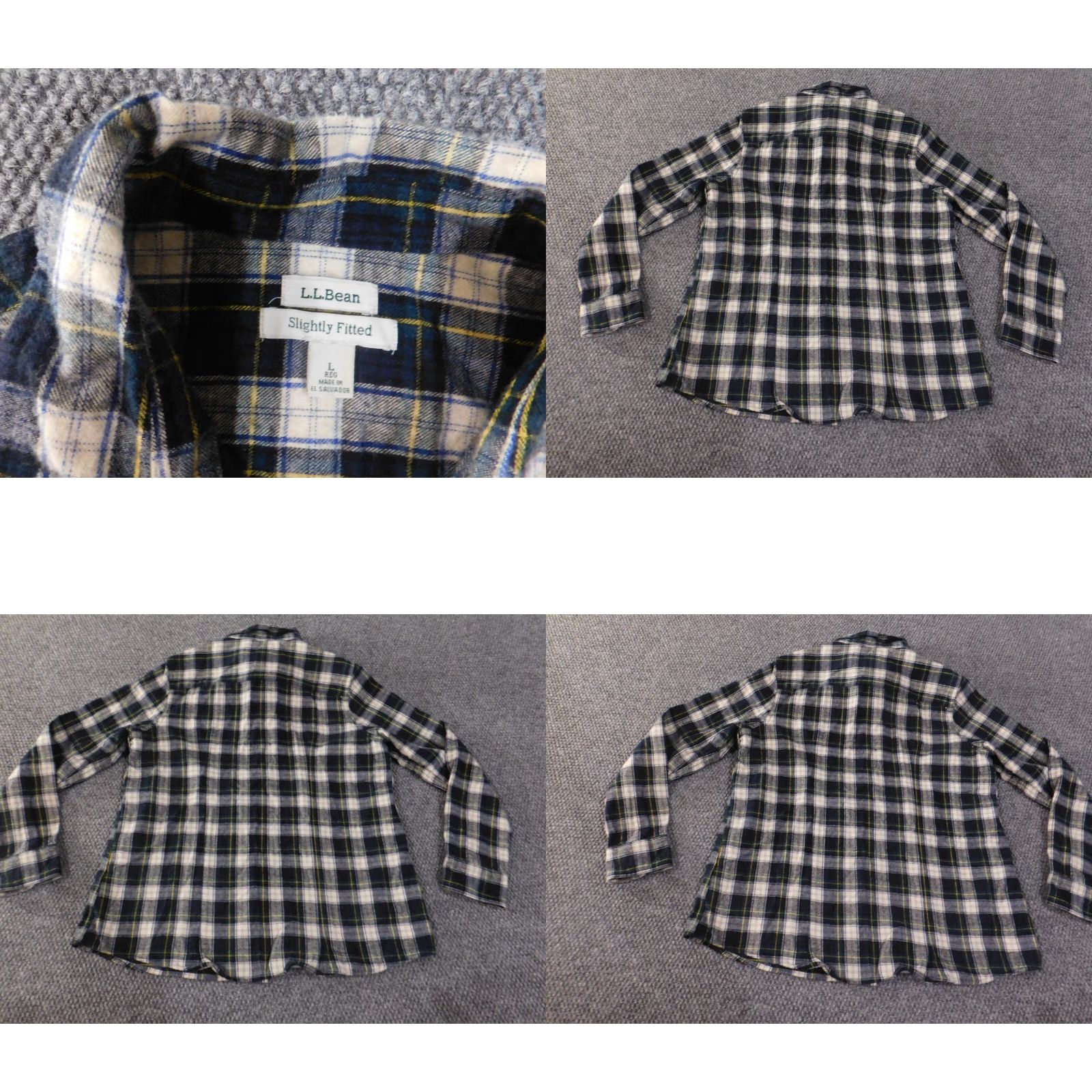 Vintage L.L. Bean Shirt Mens Large Plaid Flannel Button-Down Cotton Outdoors Casual Size US M / EU 48-50 / 2 - 8 Thumbnail
