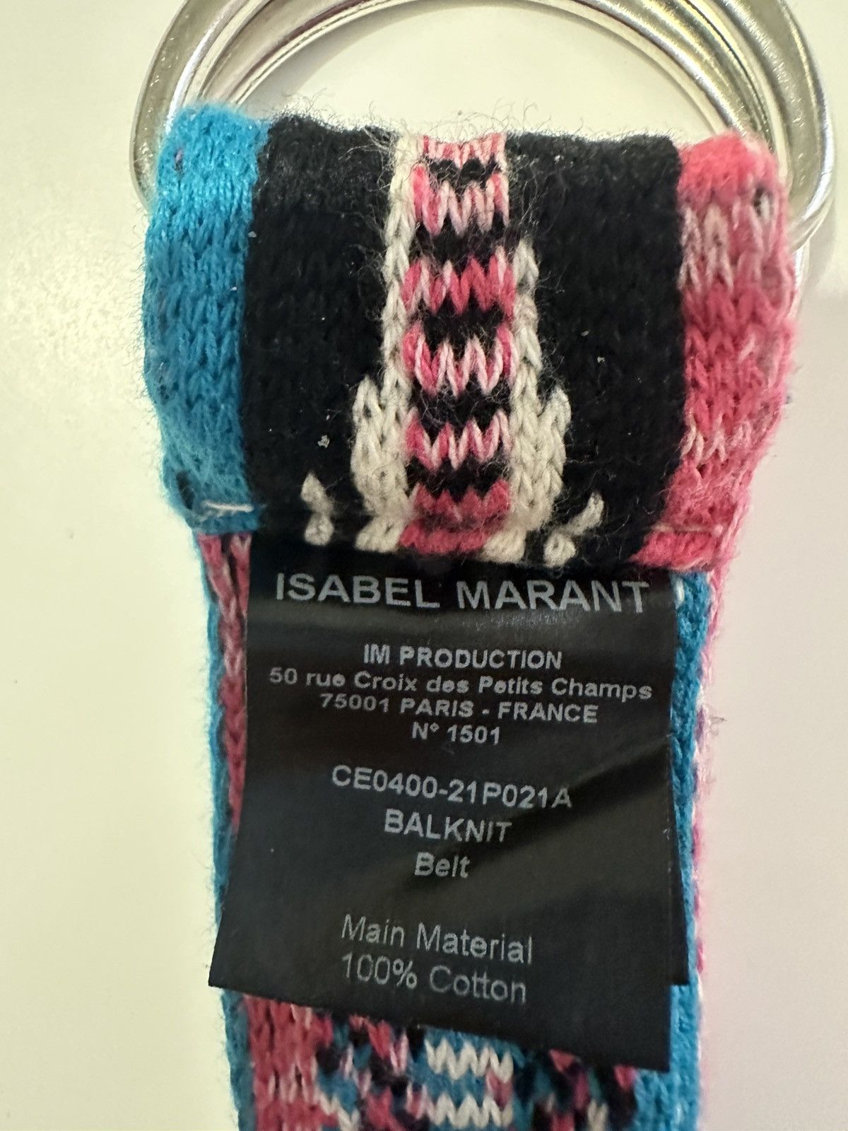 Isabel Marant Isabel Marant cotton belt Size ONE SIZE - 2 Thumbnail