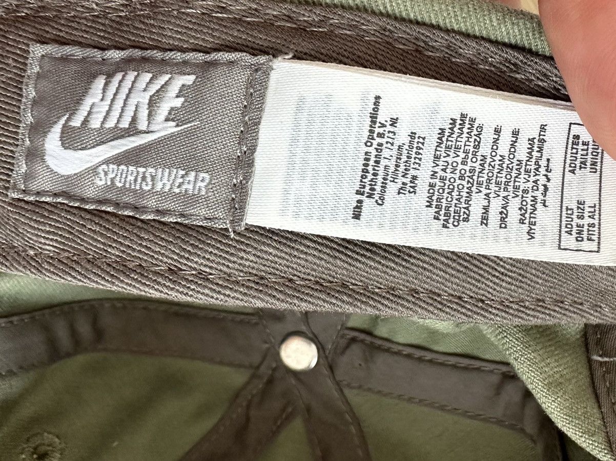Vintage Nike vintage cap baseball khaki Size ONE SIZE - 5 Thumbnail