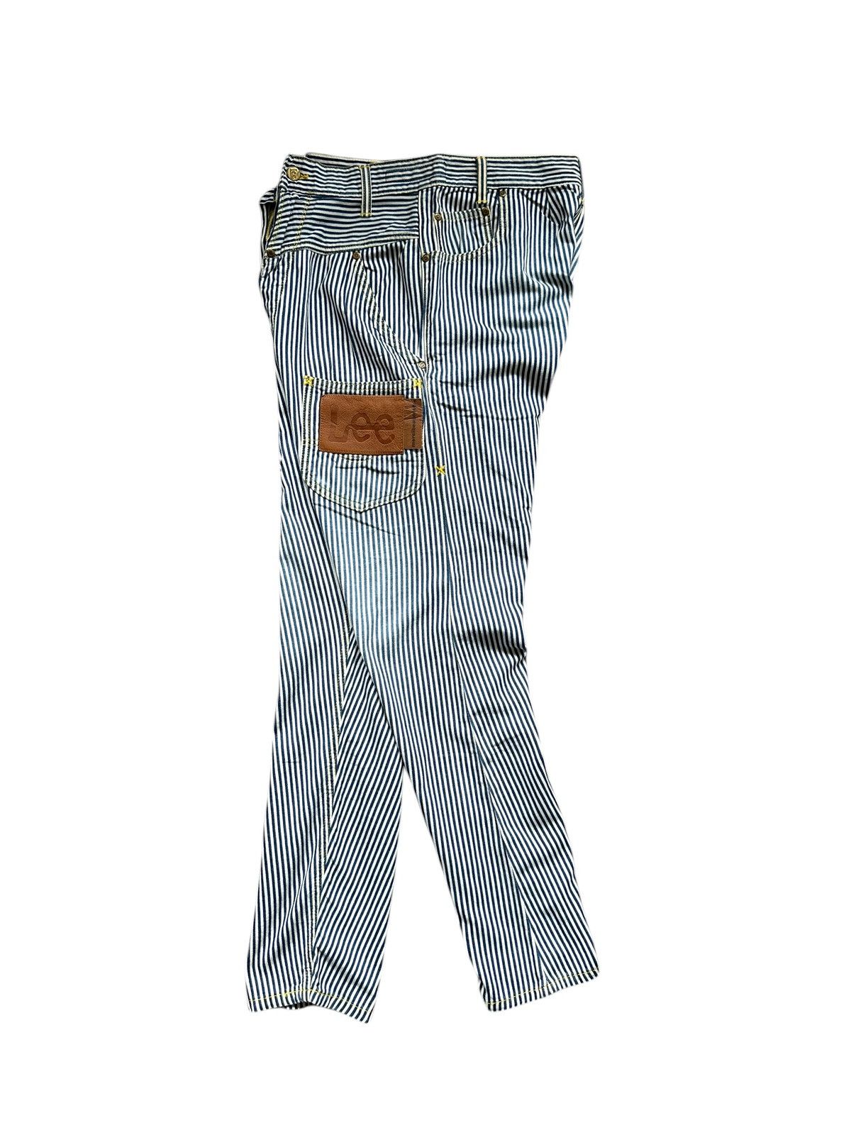 Lee × mercibeaucoup SS12 Mercibeaucoup x LEE drop crotch wabash denim jeans Size US 30 / EU 46 - 3 Thumbnail