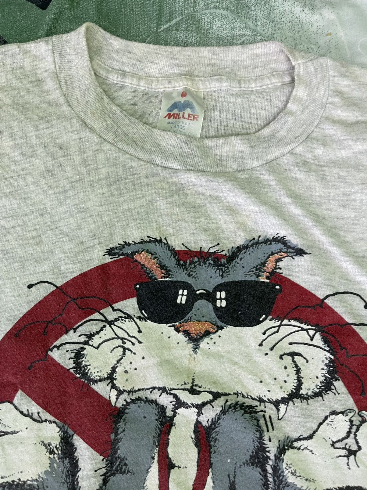 Vintage vintage art 1988s "No Problem" t-shirt features T-Shirt Size US L / EU 52-54 / 3 - 11 Thumbnail
