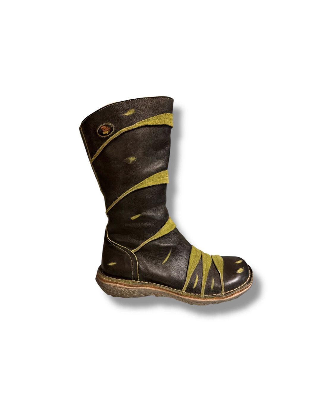 Other Ultra Rare EJECT Archive Vintage Leather Boots Size US 6.5 / IT 36.5 - 3 Thumbnail