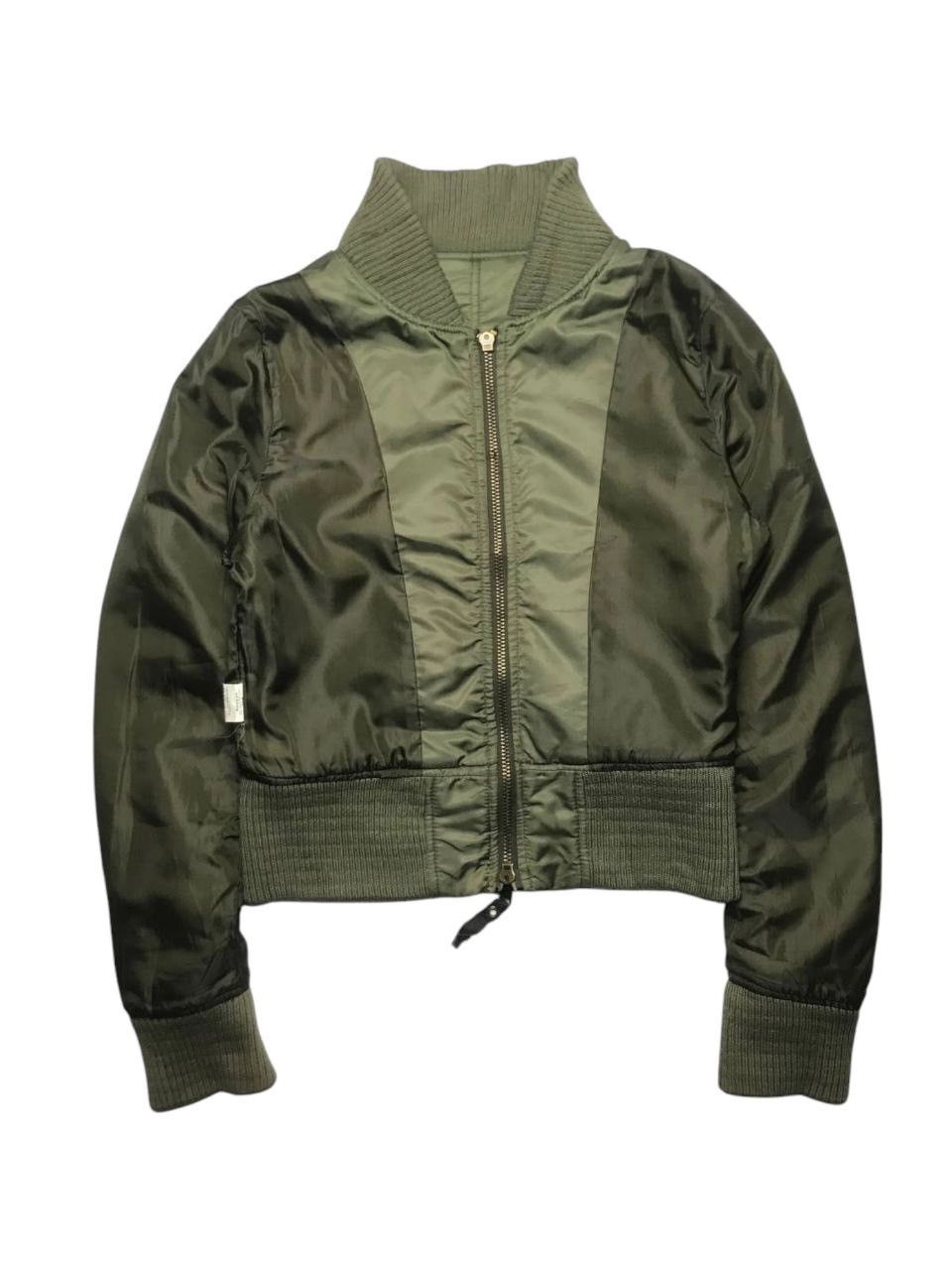 GOA G.O.A Cropped Bomber Jacket Size US XS / EU 42 / 0 - 3 Thumbnail