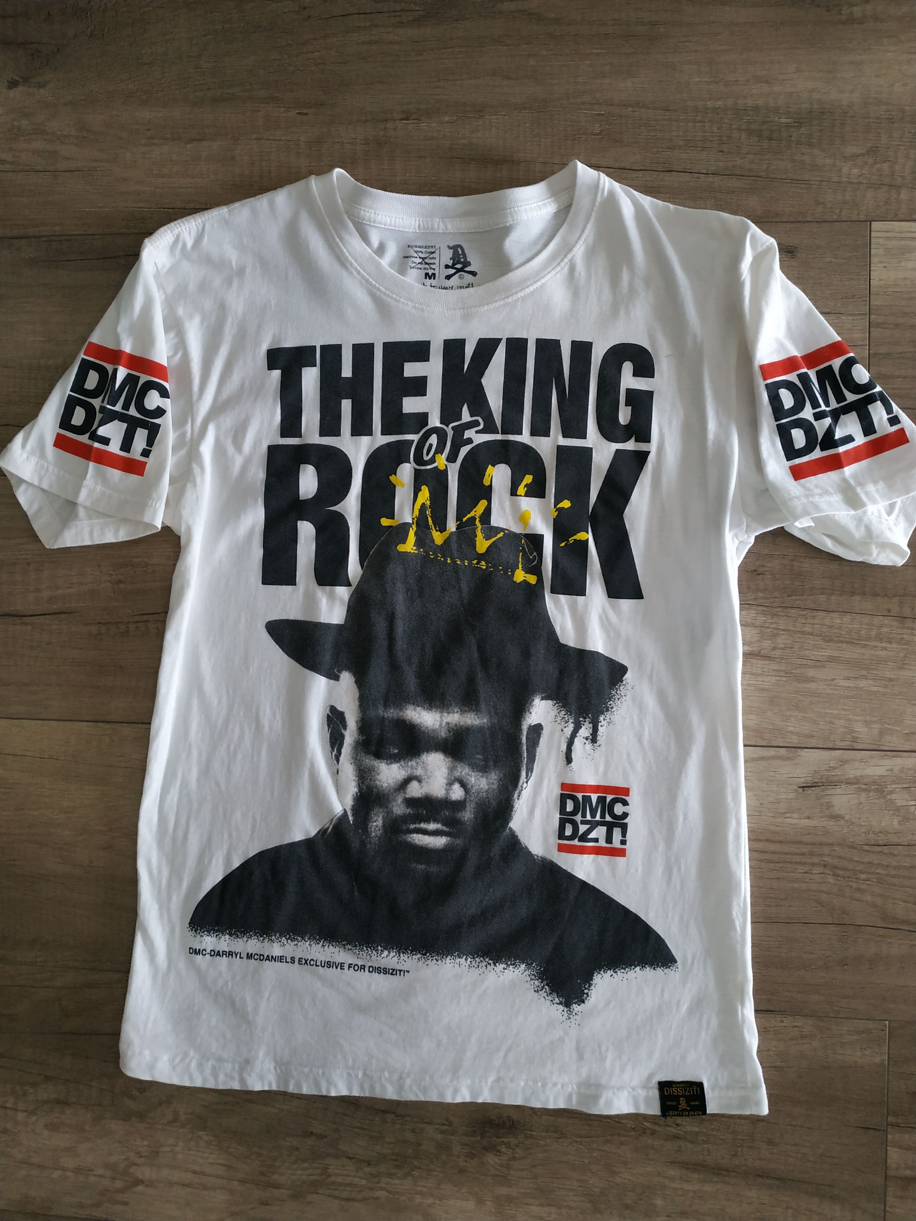Dissizit × RUN DMC Dissizit x RUN DMC Men's Rap T-Shirt, s. MEDIUM Size US M / EU 48-50 / 2 - 2 Thumbnail