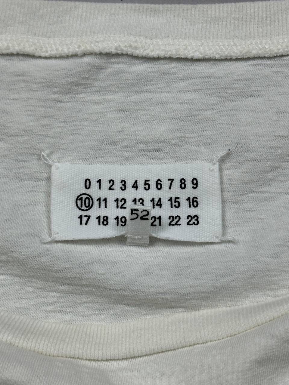 Maison Margiela Ss19 Maison Margiela Hello Sailor Tee(Wht/Boxy L) Size US L / EU 52-54 / 3 - 7 Thumbnail