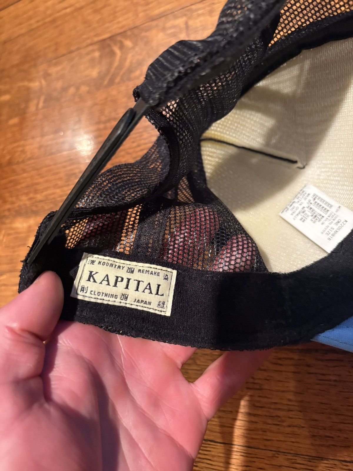 Kapital × Kapital Kountry Kapital trucker hat - "Mini Skirts Forever" Size ONE SIZE - 3 Thumbnail
