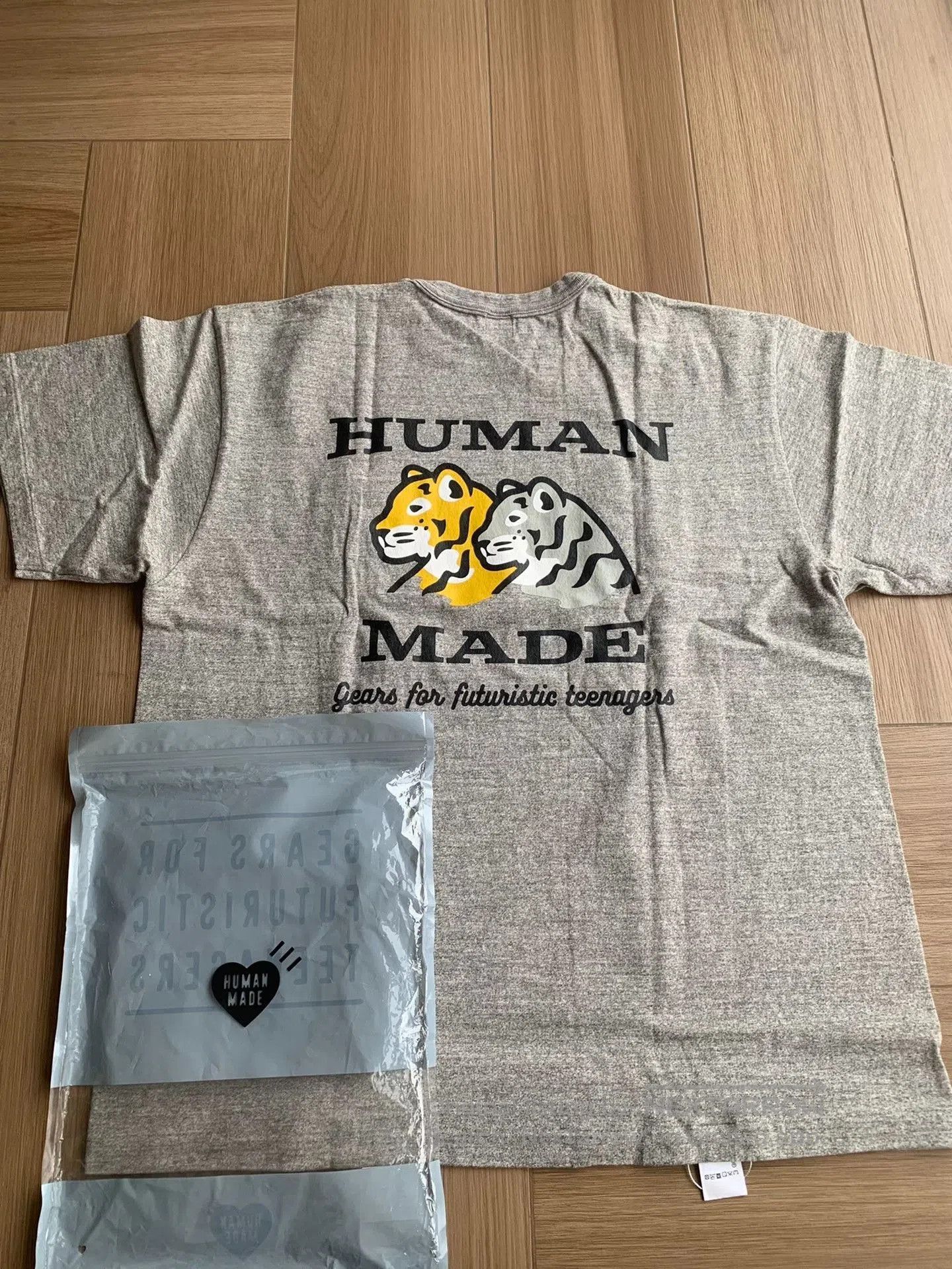 Human Made HUMAN MADE Love Tiger Print Slub Cotton T. Size US M / EU 48-50 / 2 - 2 Thumbnail