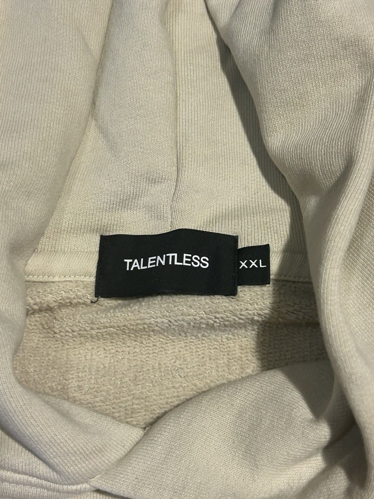 Talentless Talentless Bonewhite XL Hoodie Size US XXL / EU 58 / 5 - 2 Thumbnail