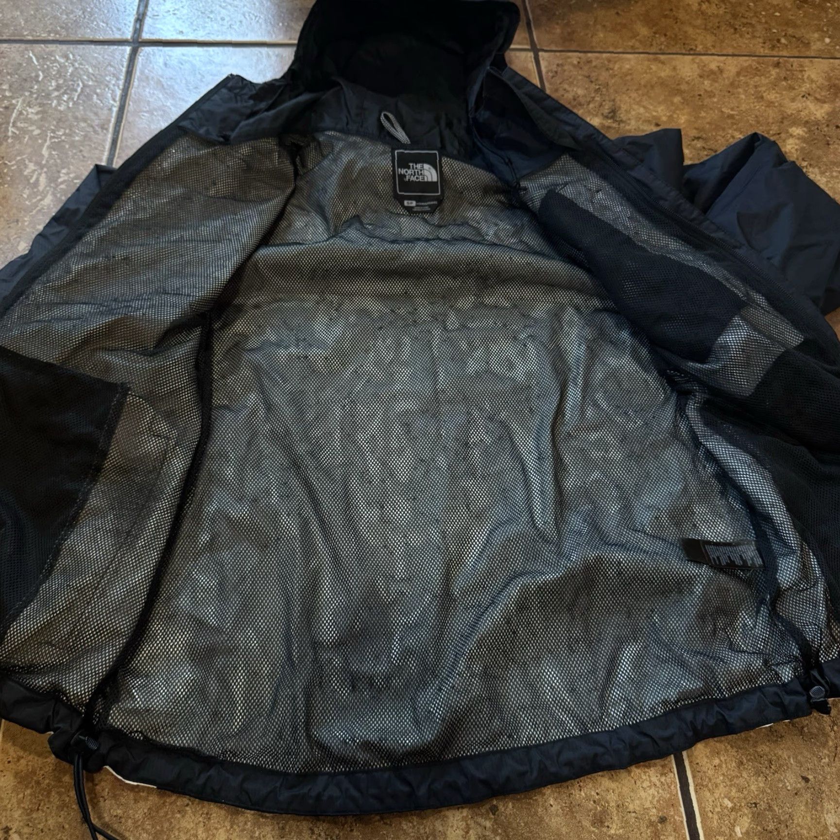 The North Face The North Face Jacket Womens S Black HyVent Full Zip Hooded Nylon Rain Shell Size S / US 4 / IT 40 - 5 Thumbnail