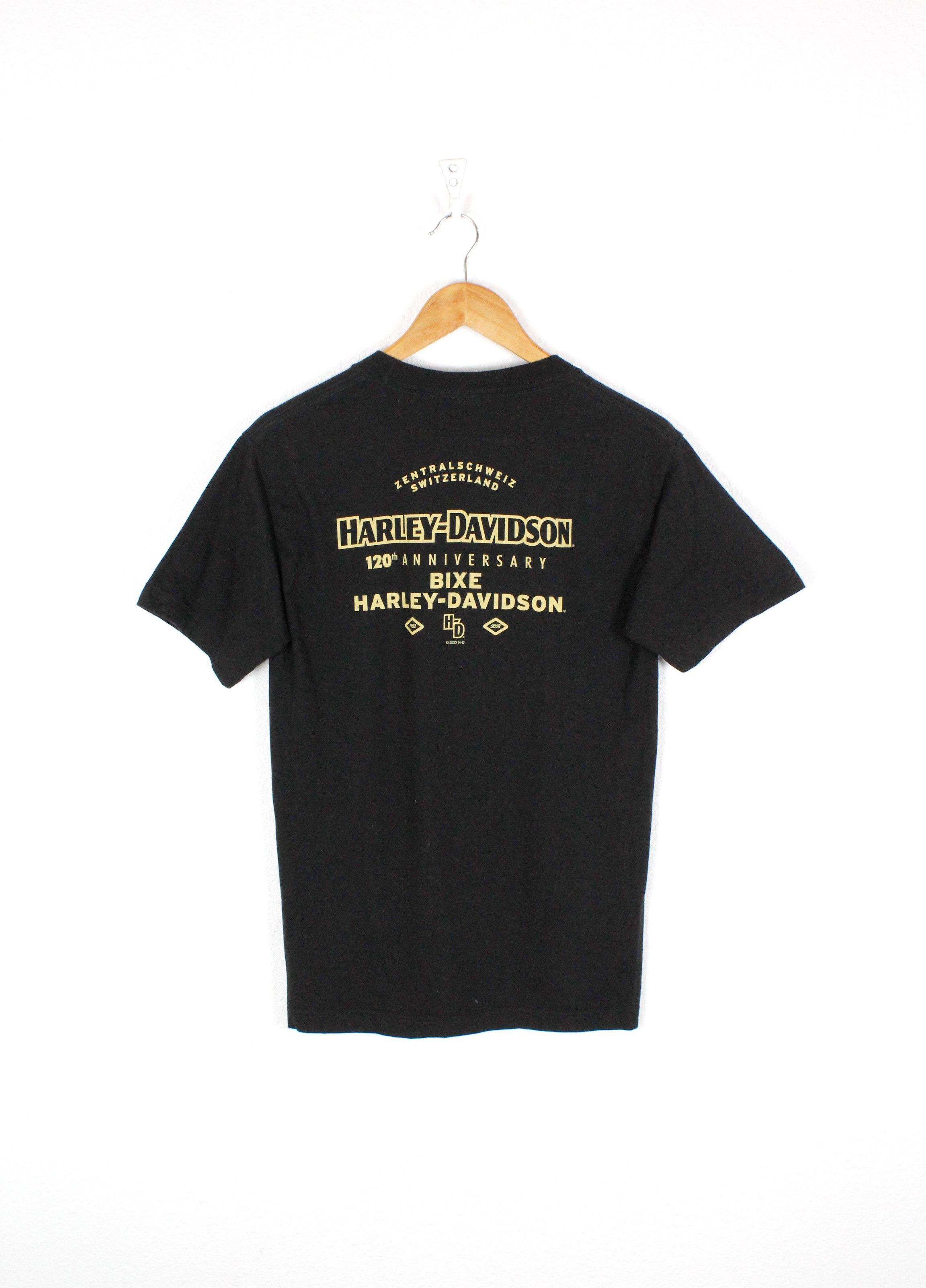 Harley Davidson × Vintage × West Coast Choppers Harley Davidson 120th Anniversary Bike T-shirt Tee Size US S / EU 44-46 / 1 - 5 Thumbnail