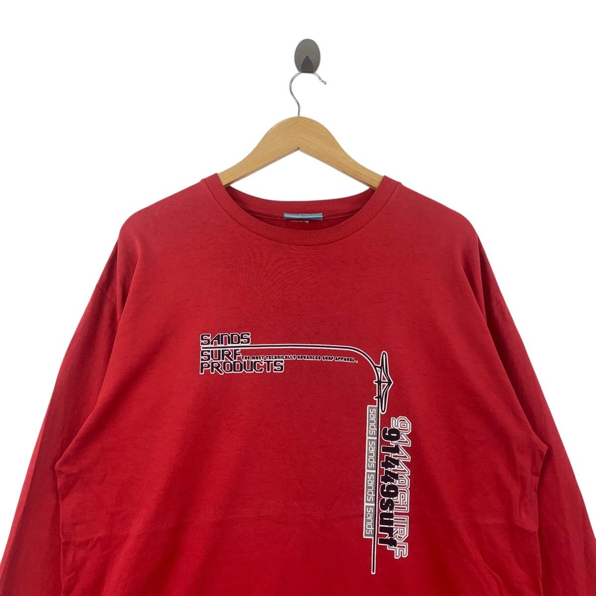 Vintage Vintage SANDS SURF PRODUCTS 91449 Collection Tee Shirt Top Size US L / EU 52-54 / 3 - 3 Thumbnail