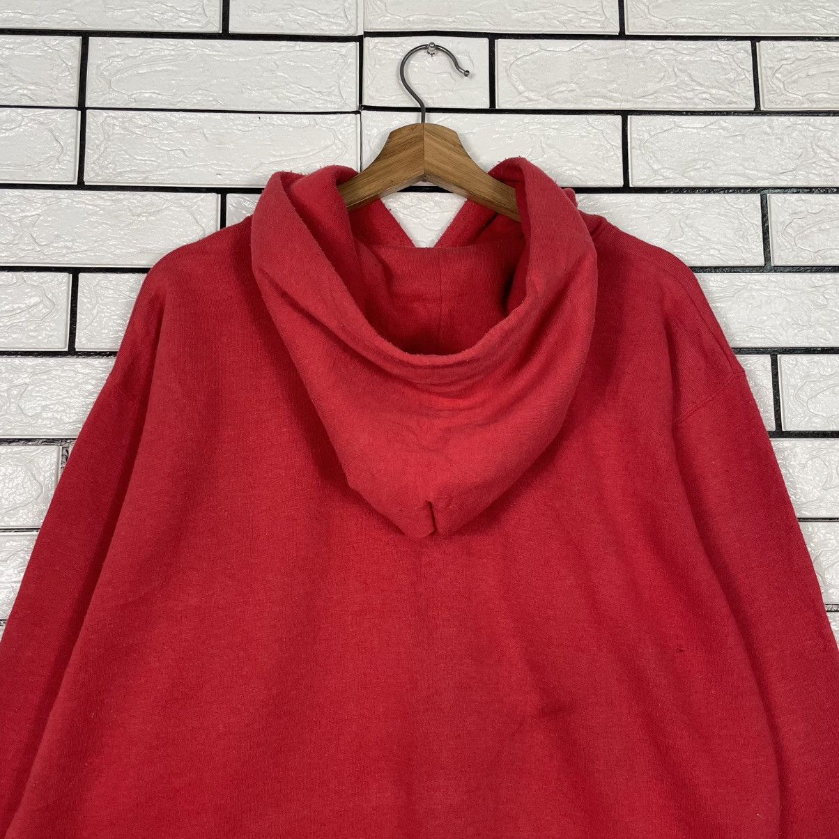 Japanese Brand Bullet Noise Fat Slim Red Hoodie Size US L / EU 52-54 / 3 - 8 Thumbnail