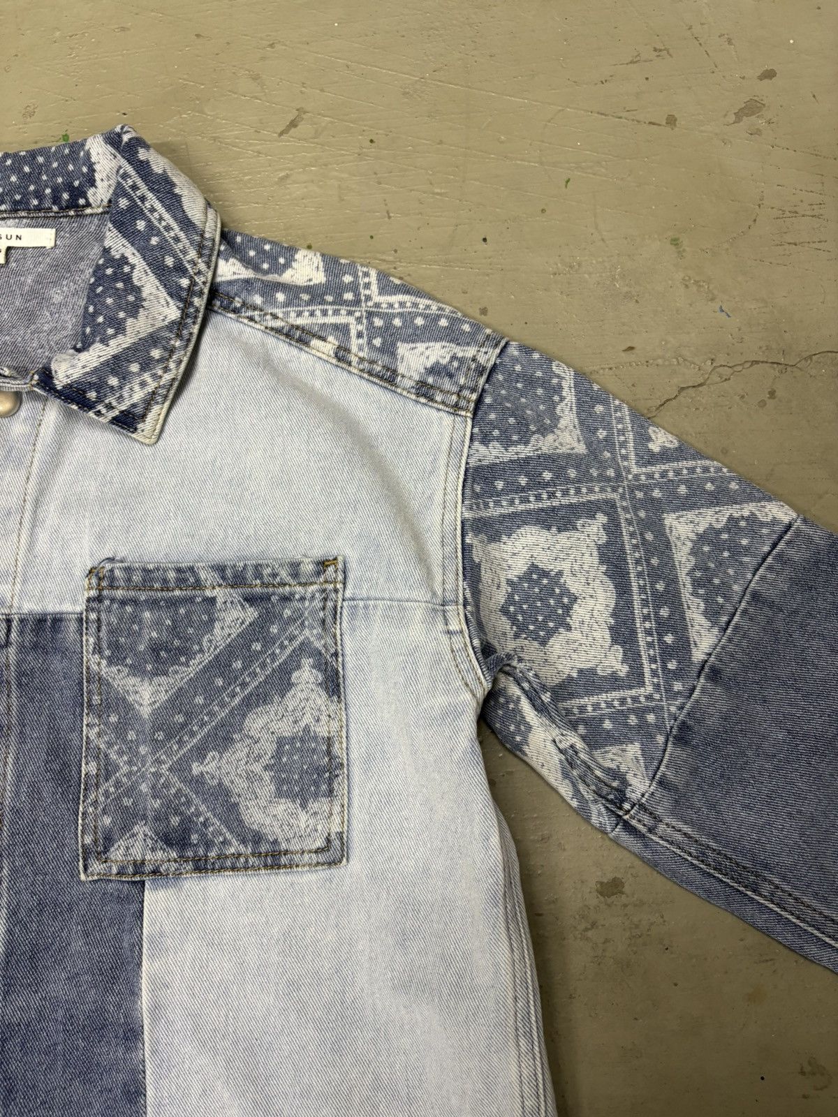 Pacsun Patchwork Kapital Style Inspired Bandana Jacket by Pacsun Size US S / EU 44-46 / 1 - 4 Thumbnail