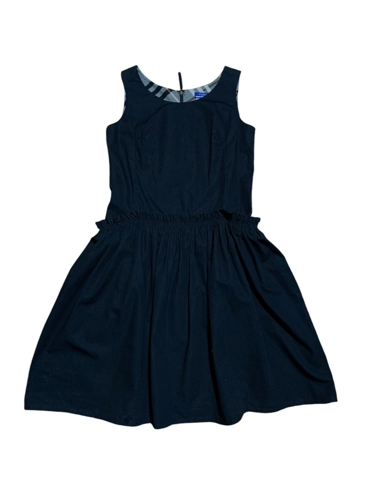dress blues with white pants Cotton pleated strapless peplum top - White