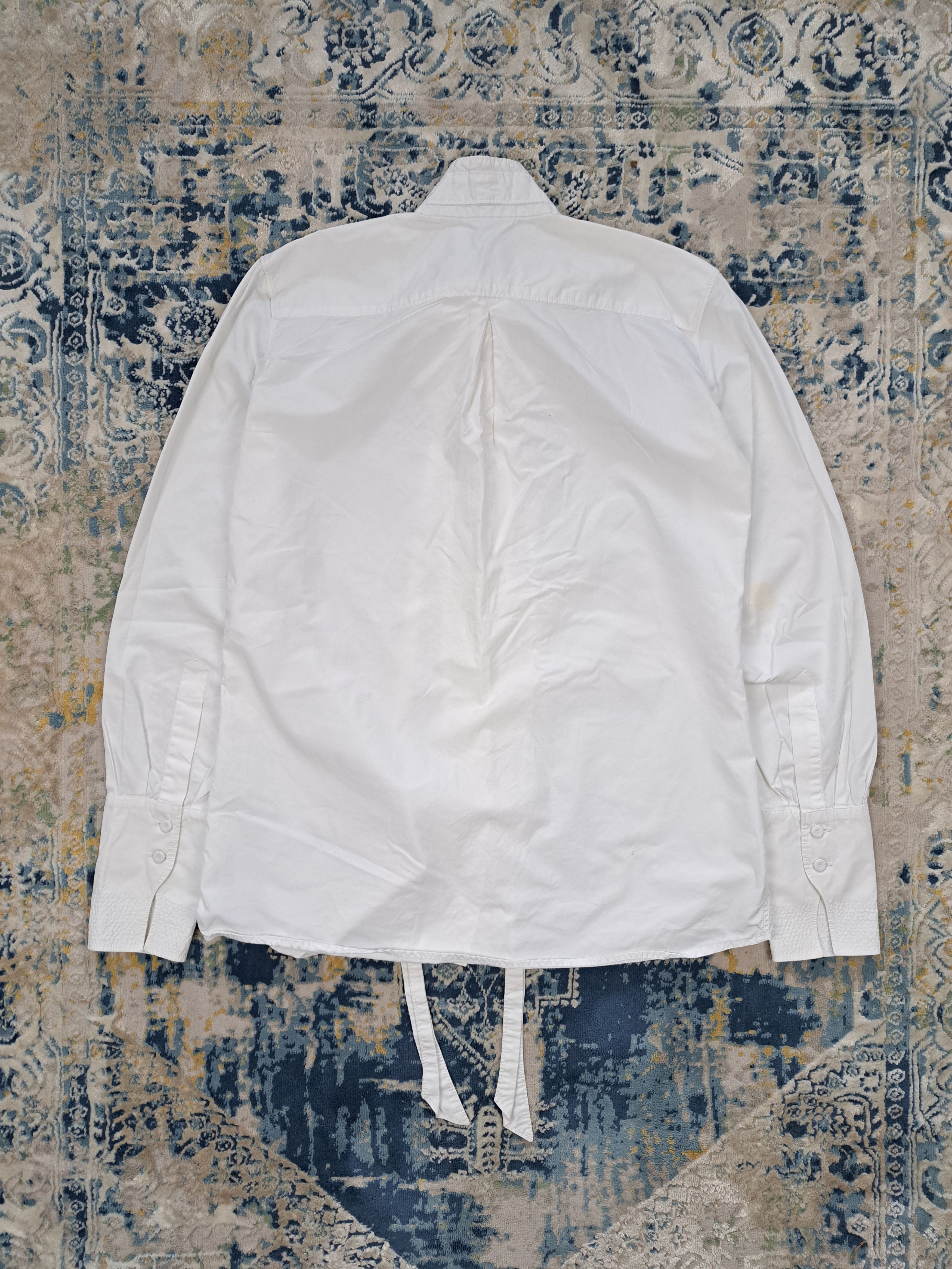 Balenciaga Archive Balenciaga 00s Bondage Shirt Button Up Designer Size S / US 4 / IT 40 - 6 Thumbnail