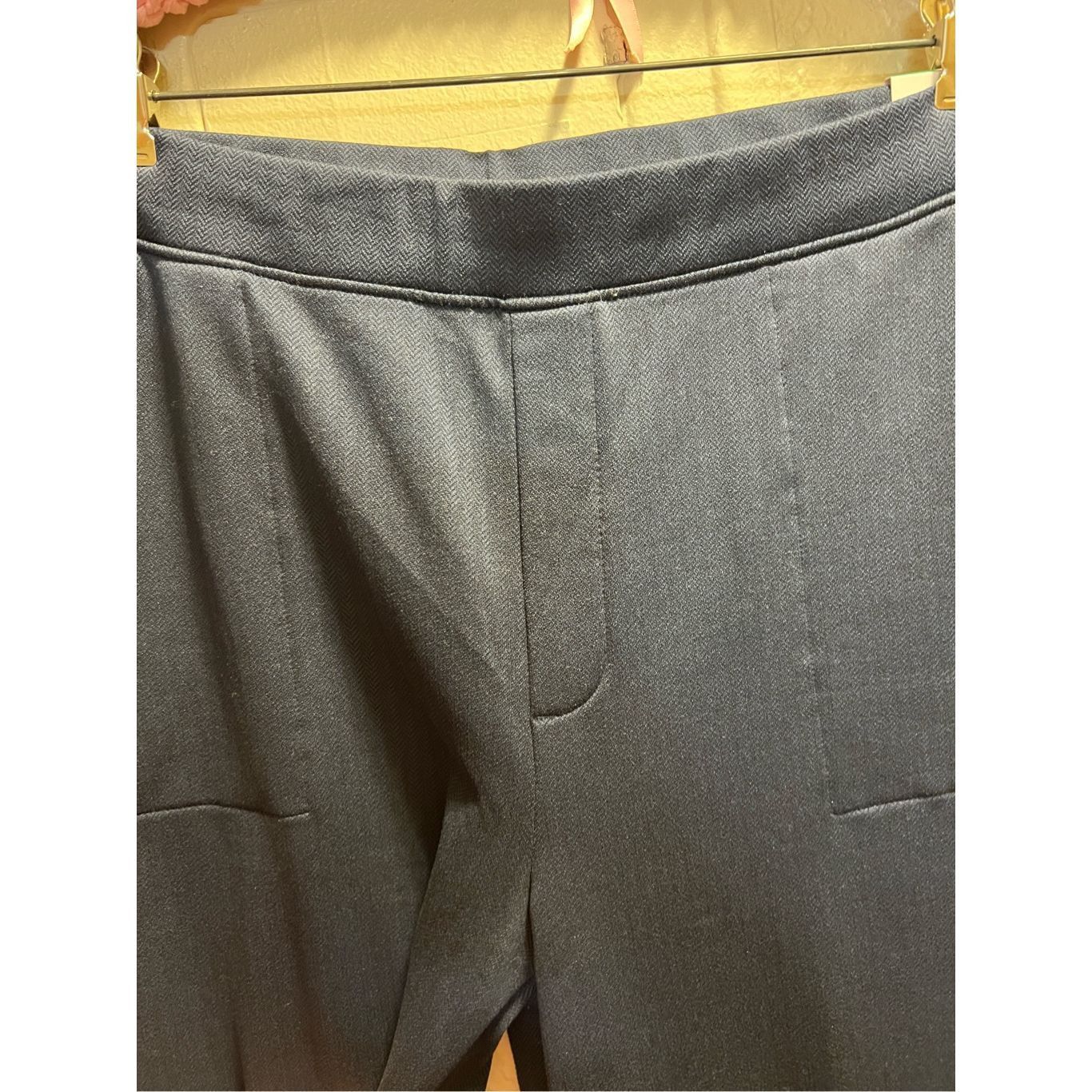 Other Mondetta Blue Herringbone Straight Leg Pants Woman’s XL NEW Size 32" / US 10 / IT 46 - 7 Thumbnail