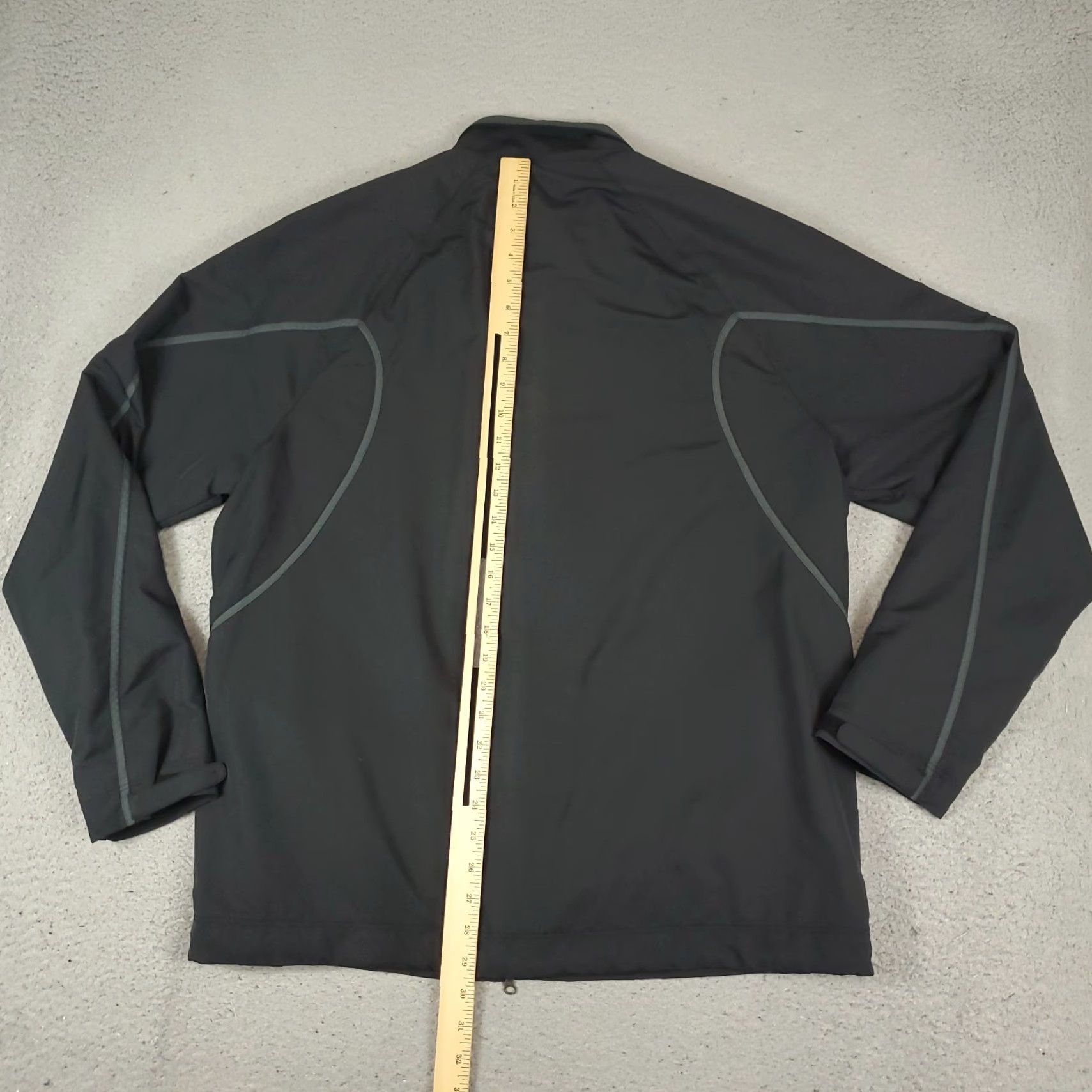 Nike Nike Jacket Mens Large Black Windbreaker Full Zip Up Pockets 2008 Beijing Sports Modern Mens Size US L / EU 52-54 / 3 - 6 Thumbnail