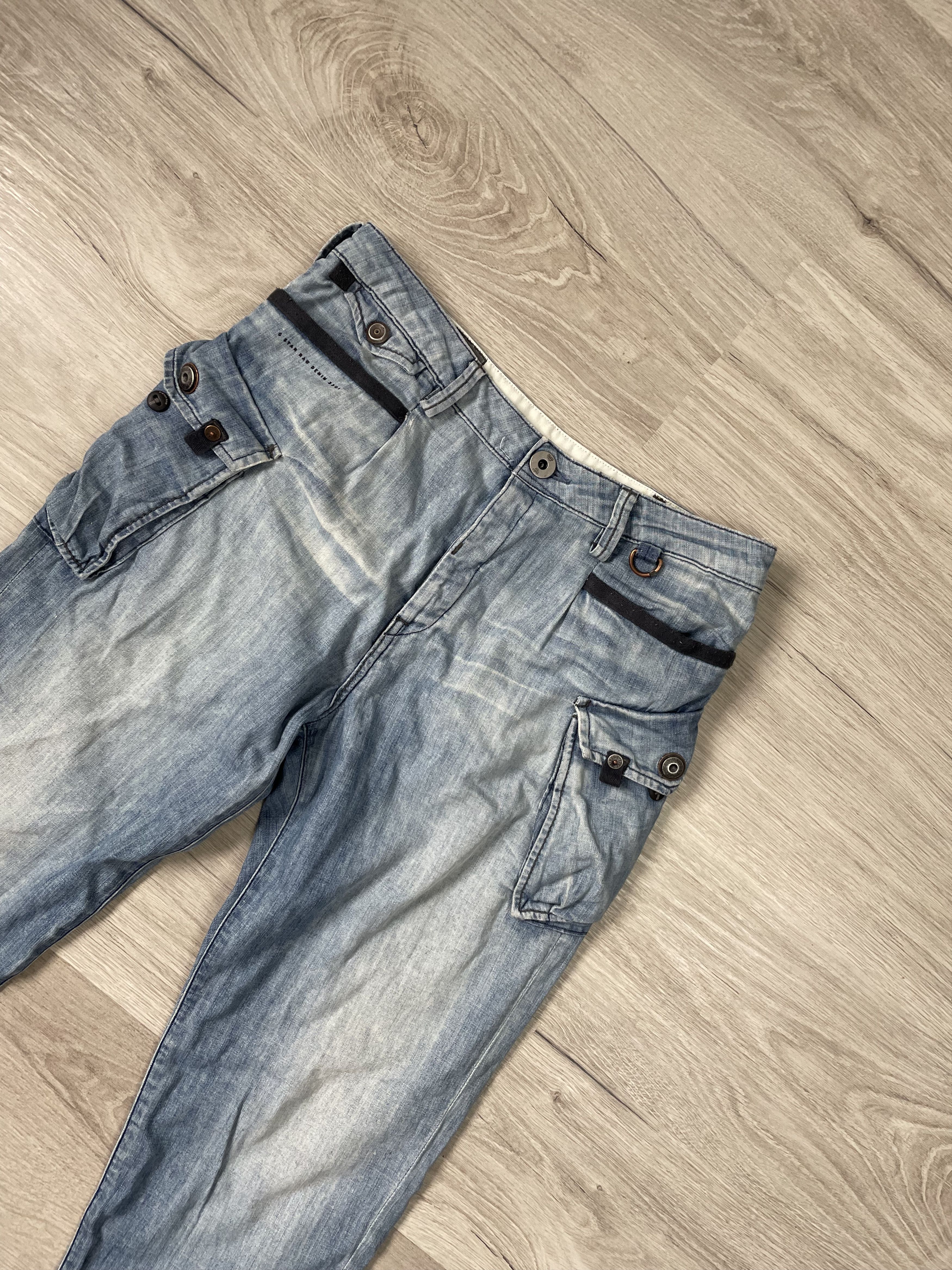 G-Star × Vintage MENS BLUE JEANS RARE G STAR RAW Size US 33 - 1 Thumbnail