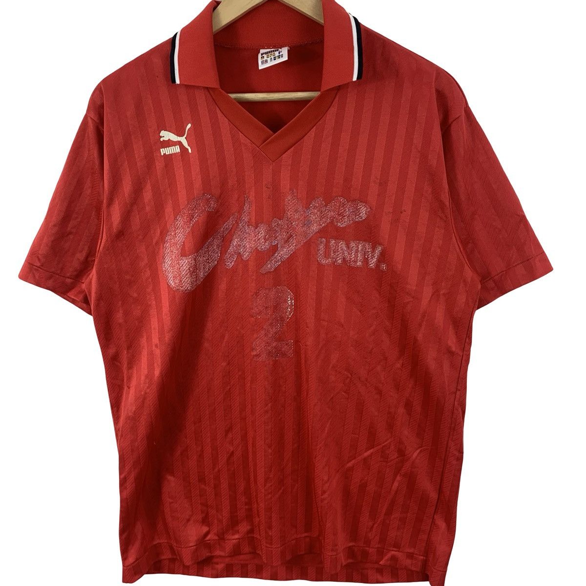 Puma Vintage Puma Chuo University Soccer Jersey 90s Size US M / EU 48-50 / 2 - 5 Thumbnail