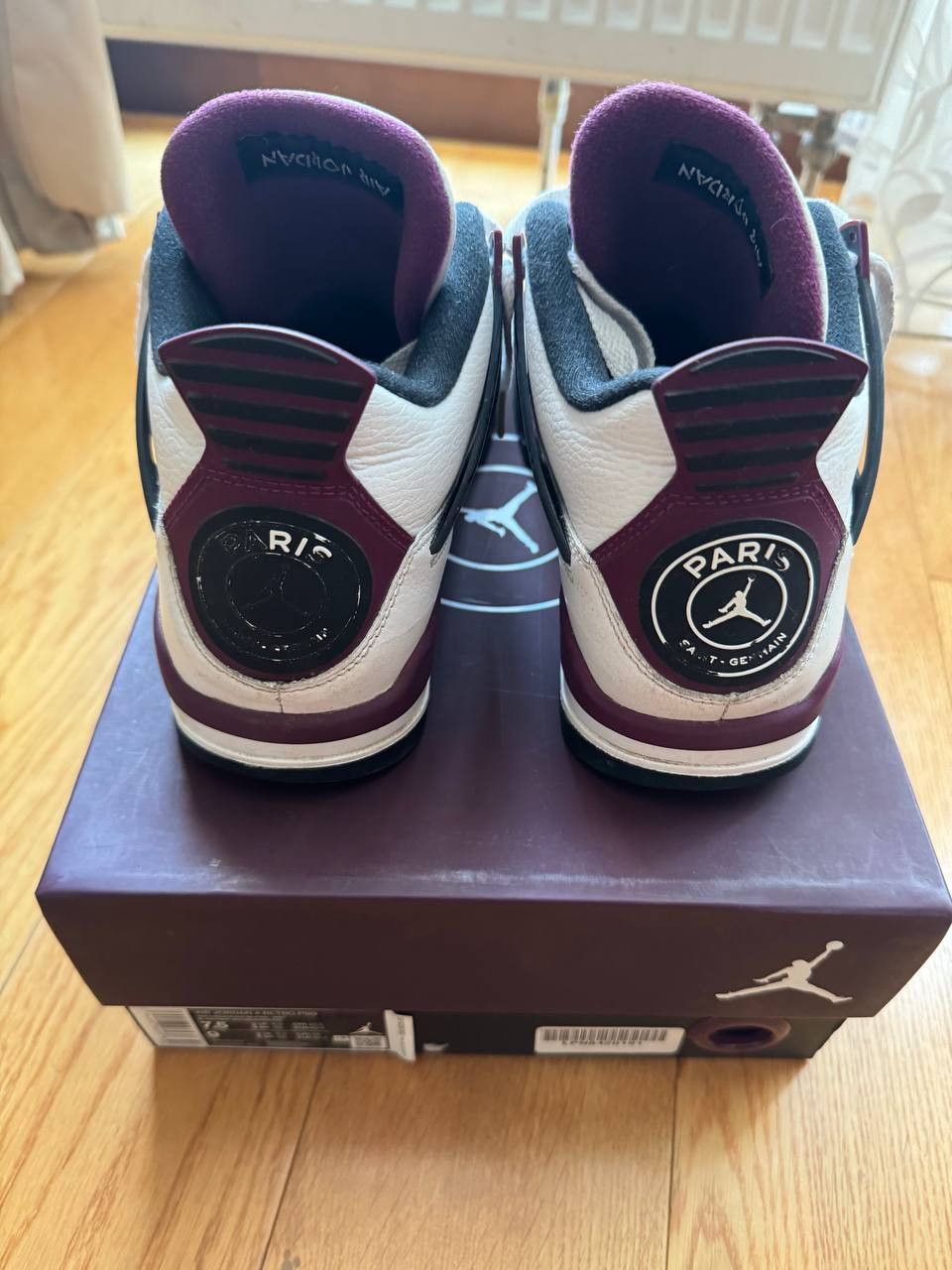 Jordan Brand × Nike Jordan 4 PSG Size US 7.5 / EU 40-41 - 4 Thumbnail