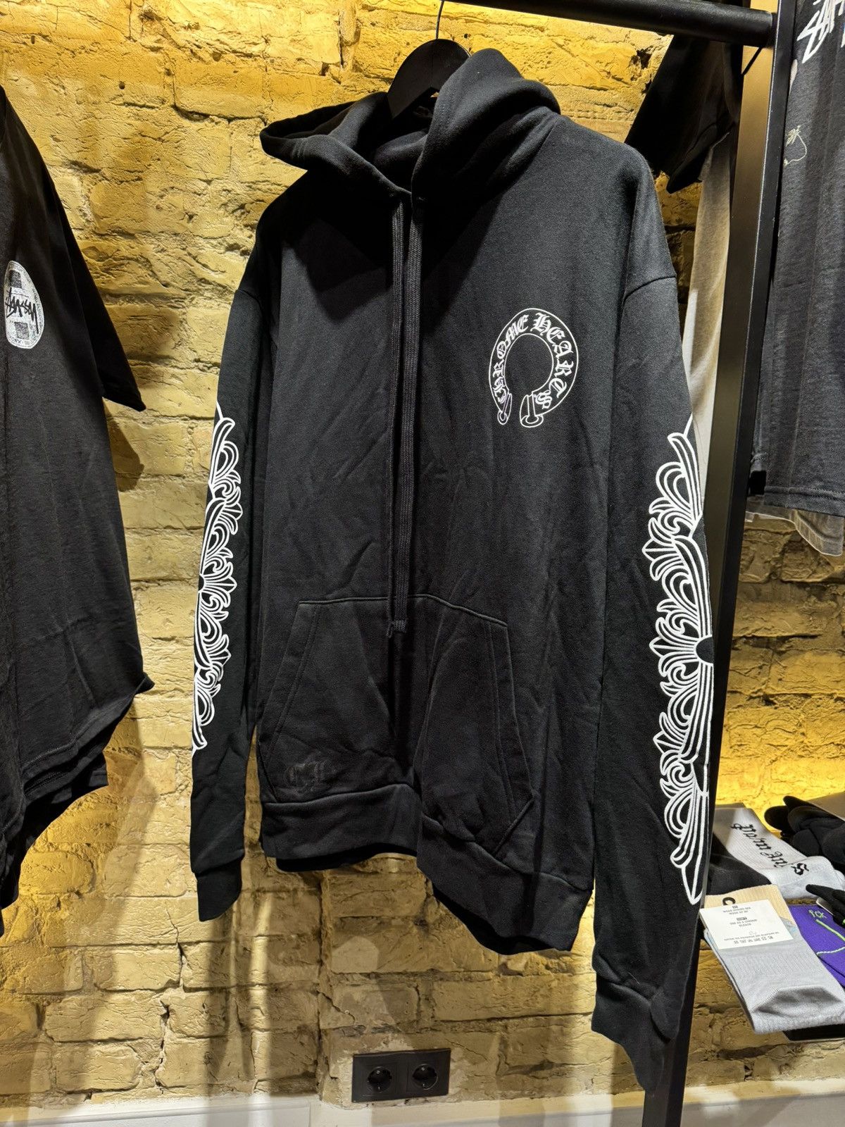 Chrome Hearts Chrome Hearts Horseshoe Logo Hoodie Size US L / EU 52-54 / 3 - 1 Thumbnail