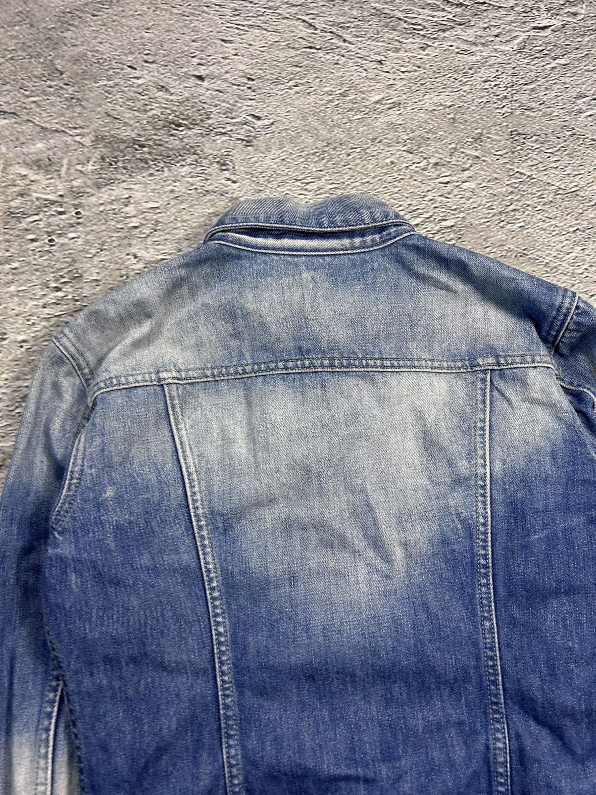 Diesel × Vintage Diesel denim jacket blue Size L / US 10 / IT 46 - 8 Thumbnail