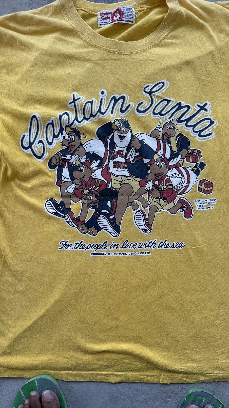 Captain Santors × Vintage VINTAGE CAPTAIN SANTA 80S TEE Size US M / EU 48-50 / 2 - 2 Thumbnail