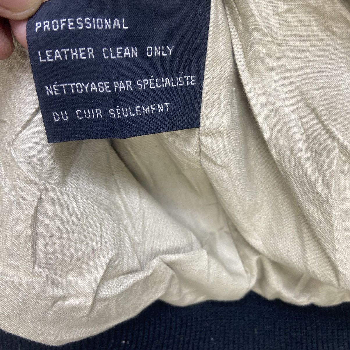 Chevignon Vtg Chevignon Honnor 350th Roll Airflyte A-2 Type Leather Size US M / EU 48-50 / 2 - 20 Thumbnail