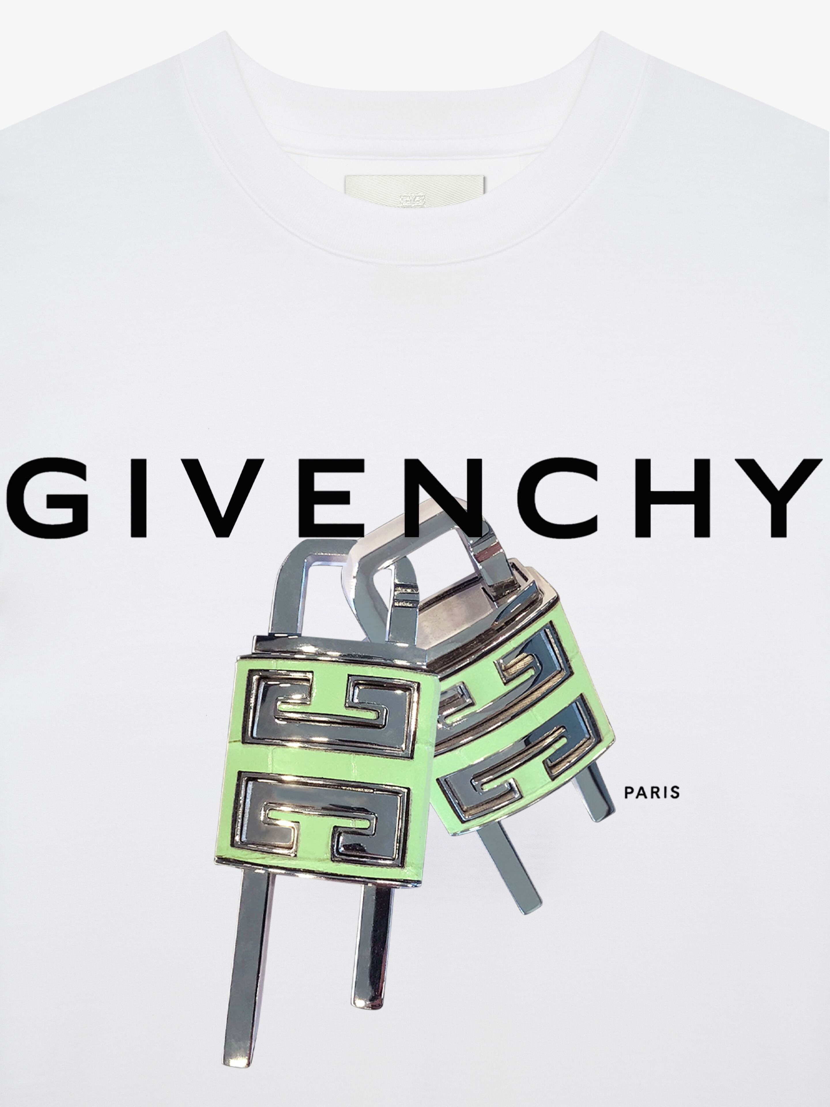Givenchy oc11z0725 T-Shirt in White Size US L / EU 52-54 / 3 - 5 Thumbnail