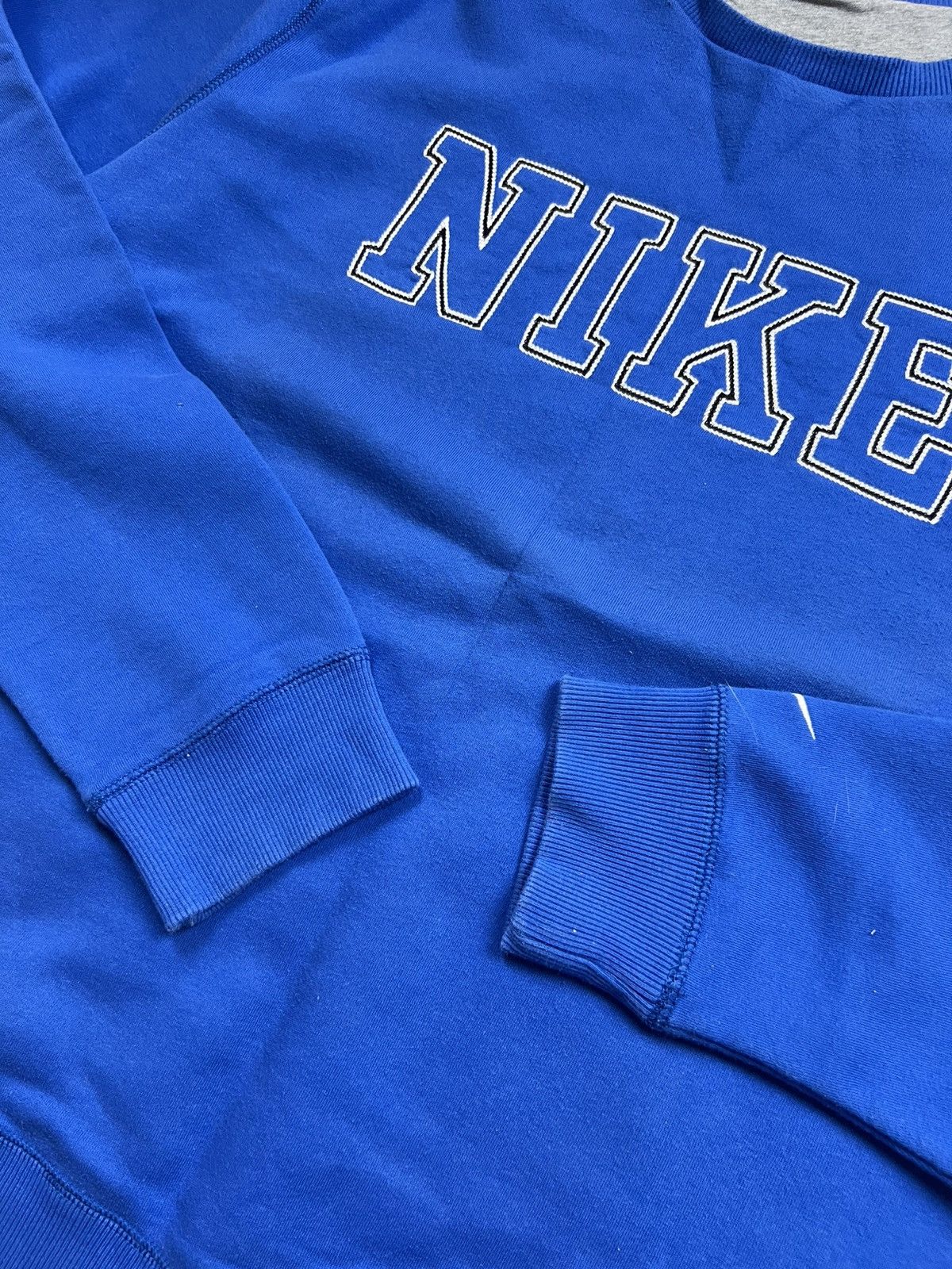 Nike 00s Nike Embroidered Logo Spellout Vintage Y2K Sweatshirt Size US XL / EU 56 / 4 - 6 Thumbnail
