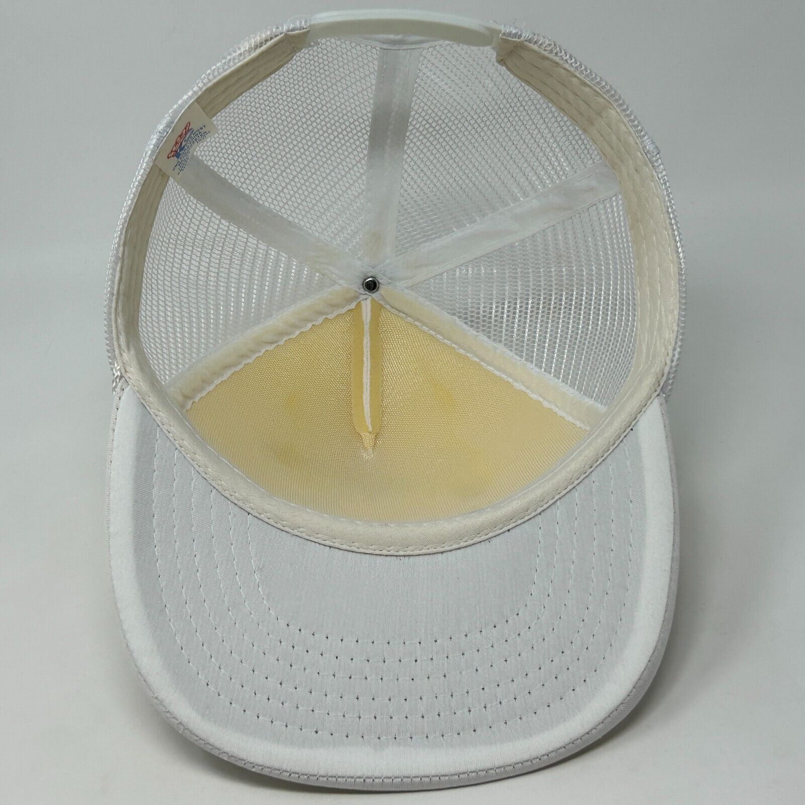 Vintage Hang Loose Hawaii Trucker Hat Cap White Vintage 90s Shaka Size ONE SIZE - 4 Thumbnail