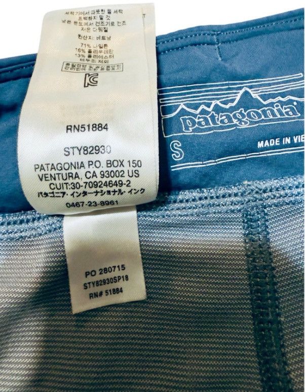 Patagonia Patagonia Women’s Crop Leggings w/ Pockets – Size S – Blue Size 26" / US 2 / IT 38 - 3 Thumbnail